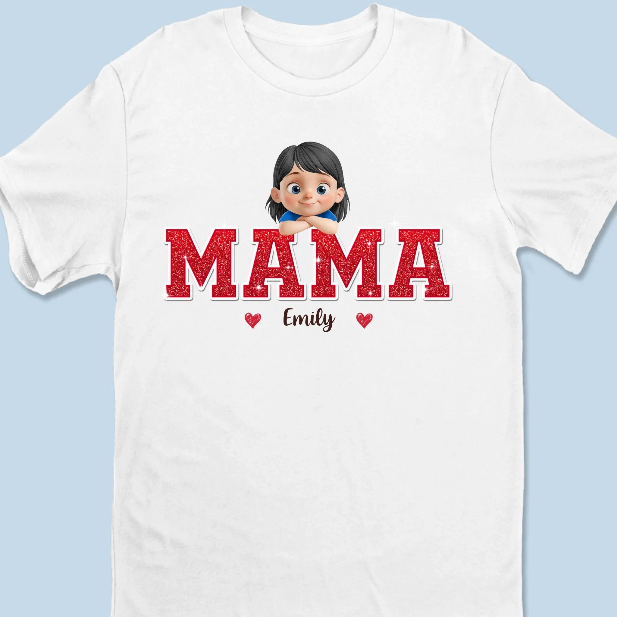 Mama Of My Favorite Little Chaos Makers - Family Personalized Custom Unisex T-shirt, Premium T-shirt, Hoodie - Mother's Day, Gift For Mom, Grandma