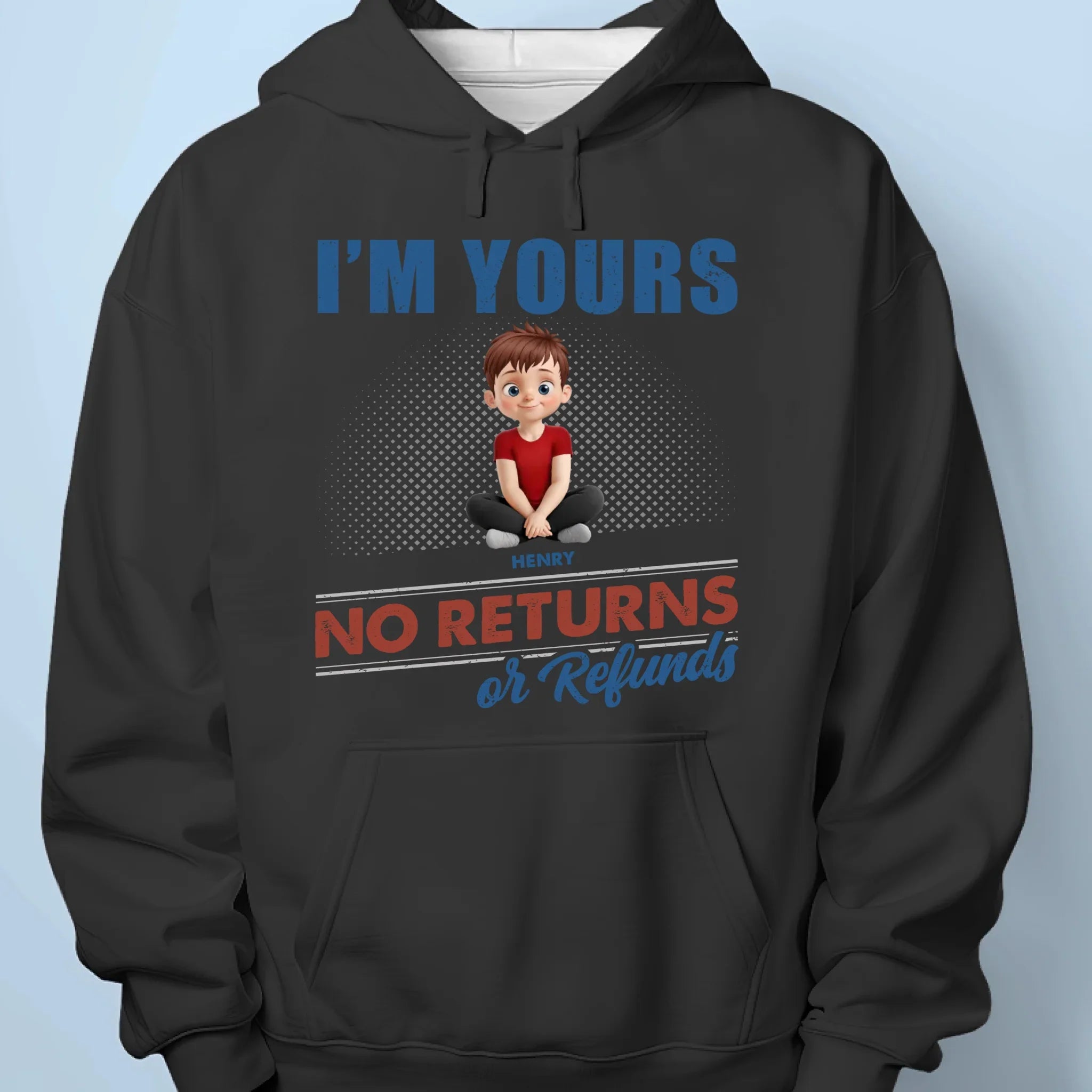 We Came With No Receipt - Family Personalized Custom Unisex T-shirt, Premium T-shirt, Hoodie - Mother's Day, Gift For Mom, Grandma