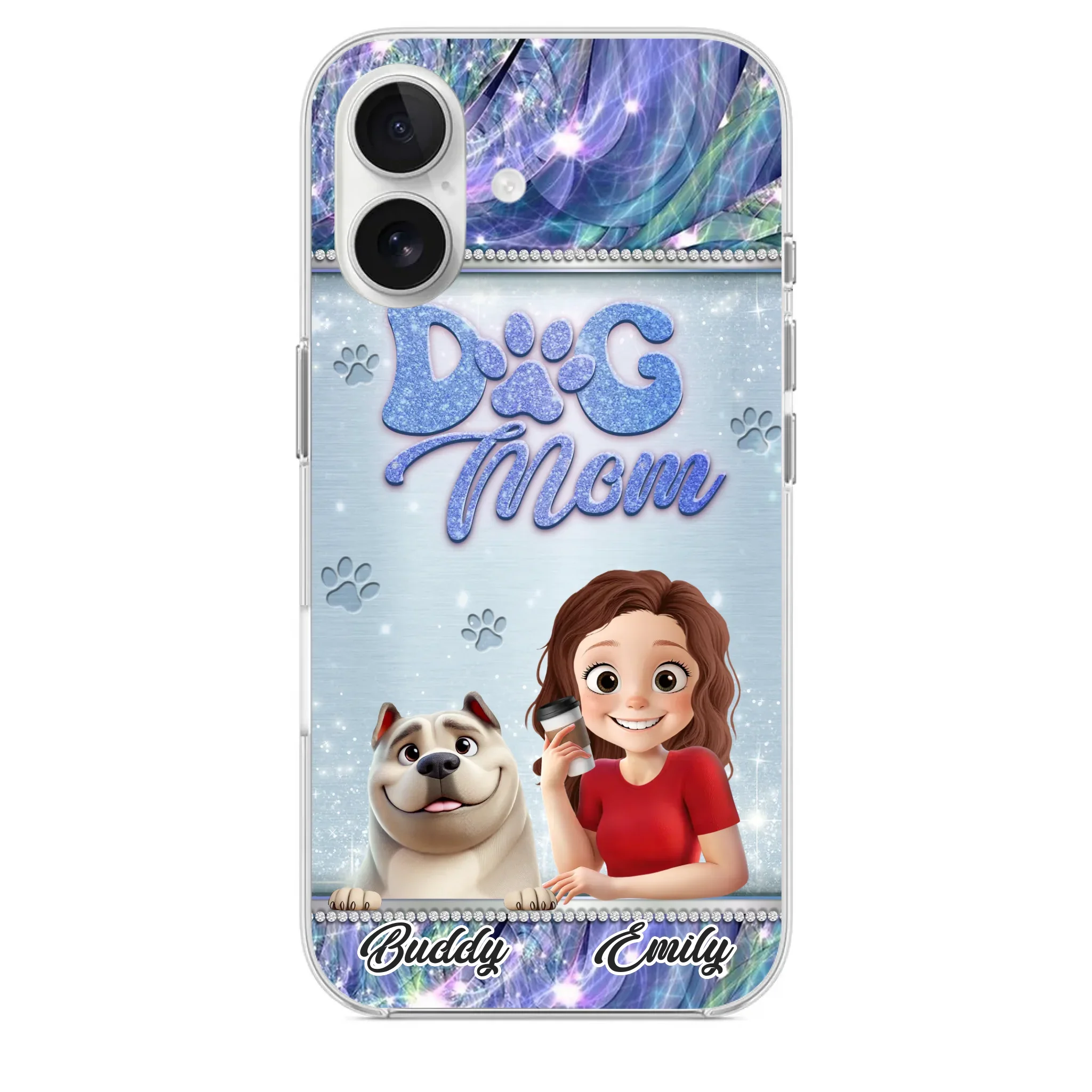 Forever My Best Friend - Dog Personalized Custom Clear Phone Case - Gift For Pet Owners, Pet Lovers