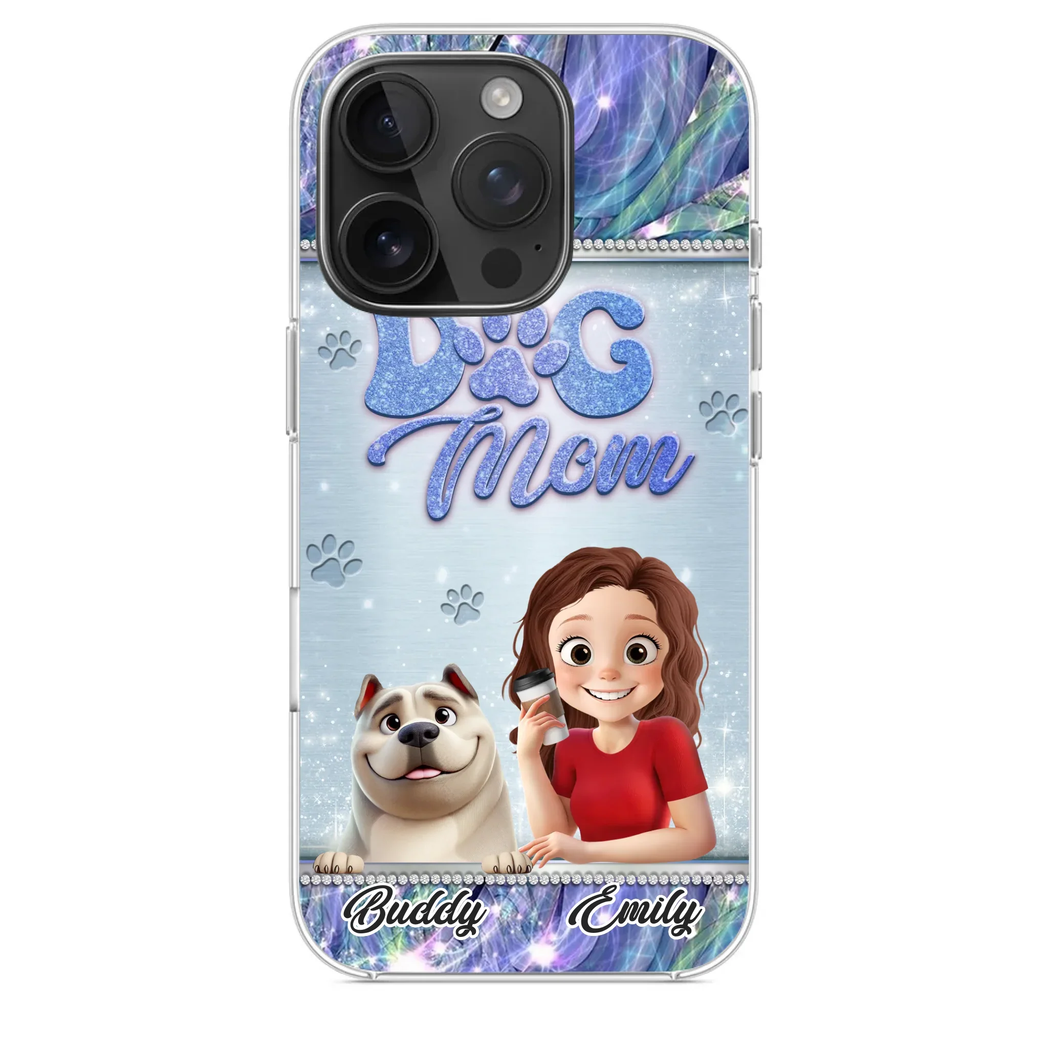 Forever My Best Friend - Dog Personalized Custom Clear Phone Case - Gift For Pet Owners, Pet Lovers