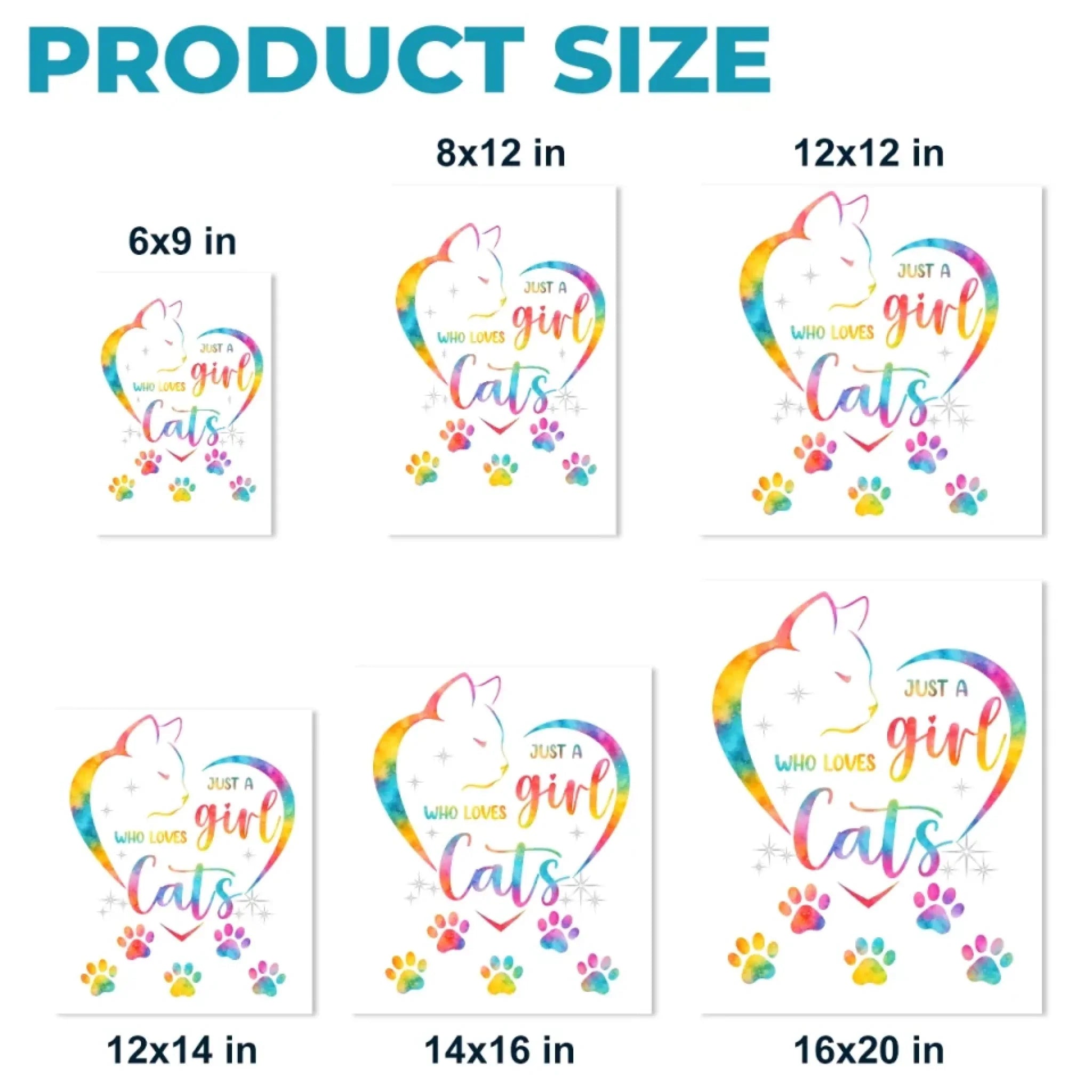 Just A Girl Who Loves Cats - Cat Personalized Custom Decal - Gift For Pet Owners, Pet Lovers