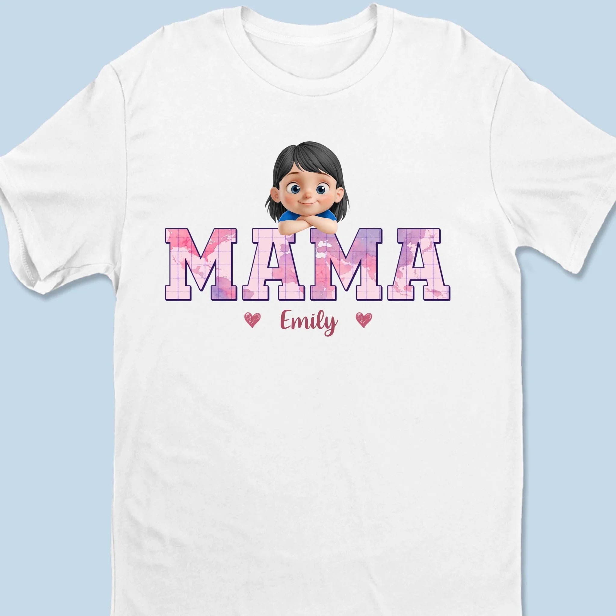 Built With Love - Family Personalized Custom Unisex T-shirt, Premium T-shirt, Hoodie - Mother's Day, Gift For Mom, Grandma