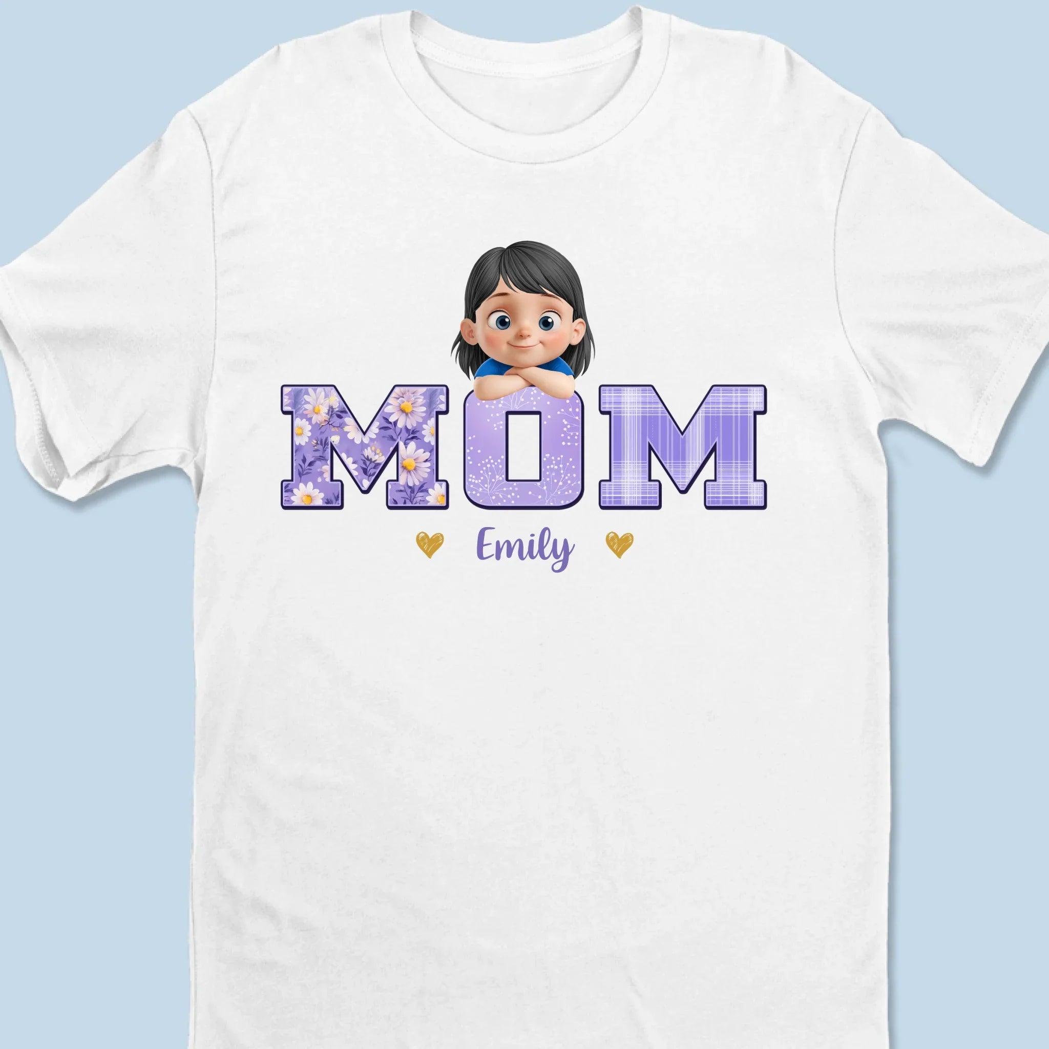 Mama’s Crew, Too Cool And Too Cute - Family Personalized Custom Unisex T-shirt, Premium T-shirt, Hoodie - Mother's Day, Gift For Mom, Grandma