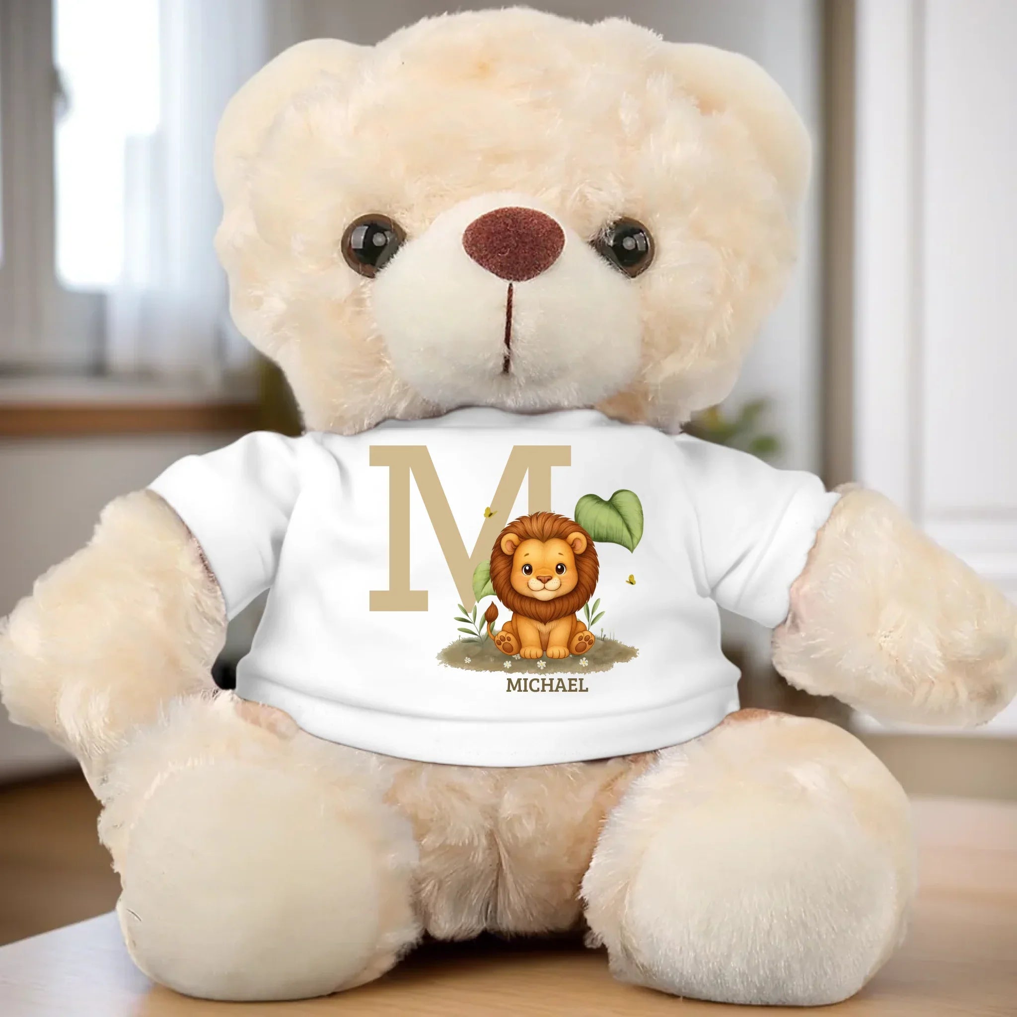 Roar With Love - Family Personalized Custom Teddy Bear Plush - Father's Day, Gift For Family Members