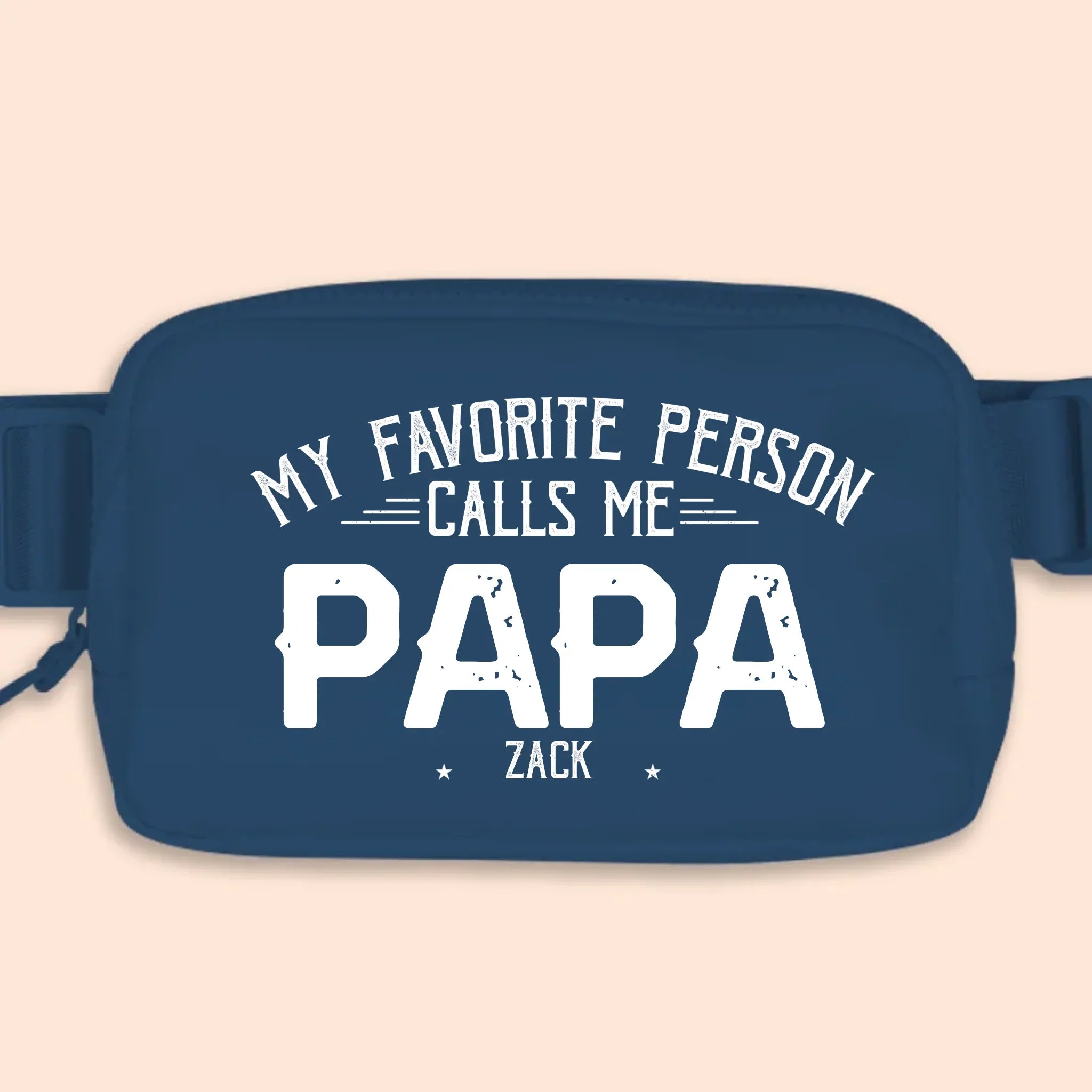 My Favorite People Call Me Papa - Family Personalized Custom Crossbody & Waist Bag - Father's Day, Gift For Dad, Grandpa