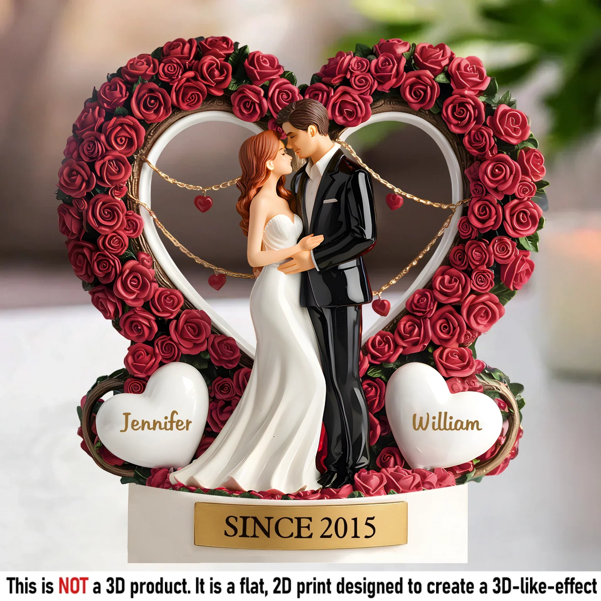 You And Me, Since Forever Began - Couple Personalized Custom Acrylic Plaque Custom Shape - Gift For Husband Wife, Anniversary