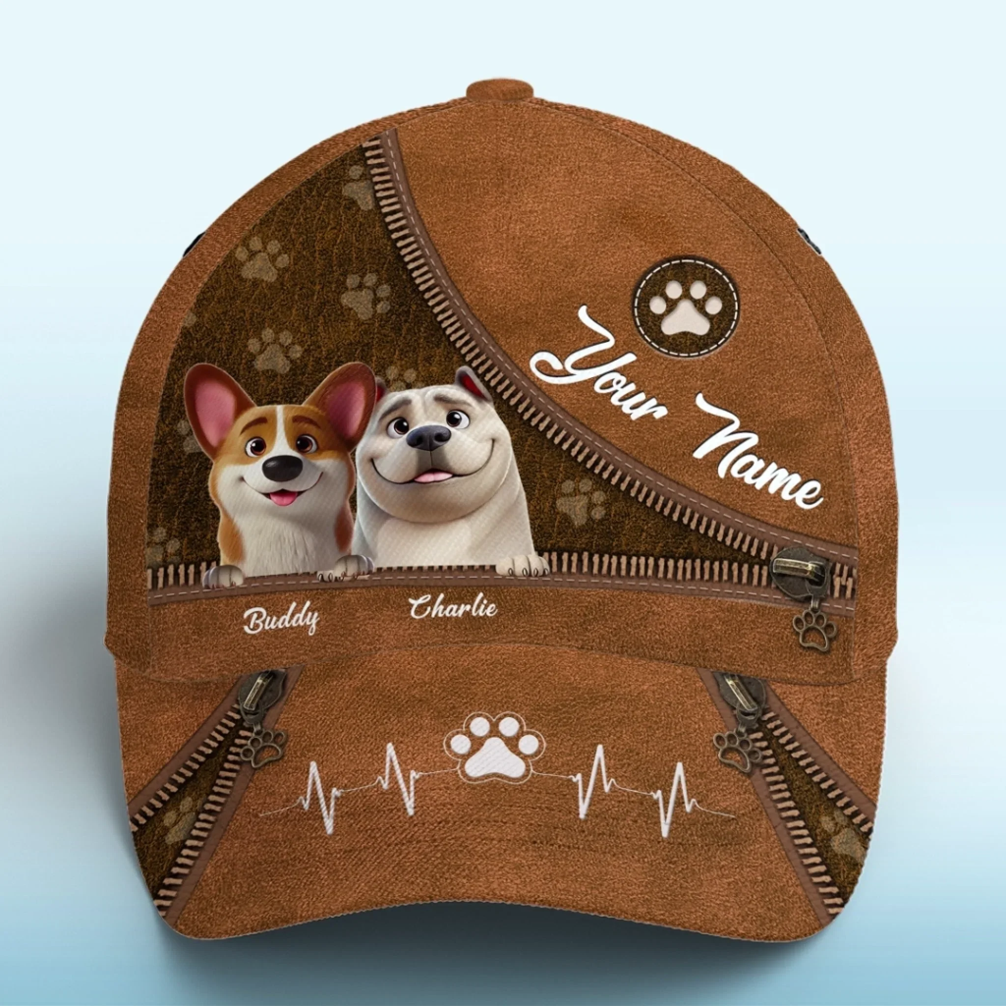 Built For Belly Rubs - Dog Personalized Custom Hat, All Over Print Classic Cap - Father's Day, Gift For Pet Owners, Pet Lovers