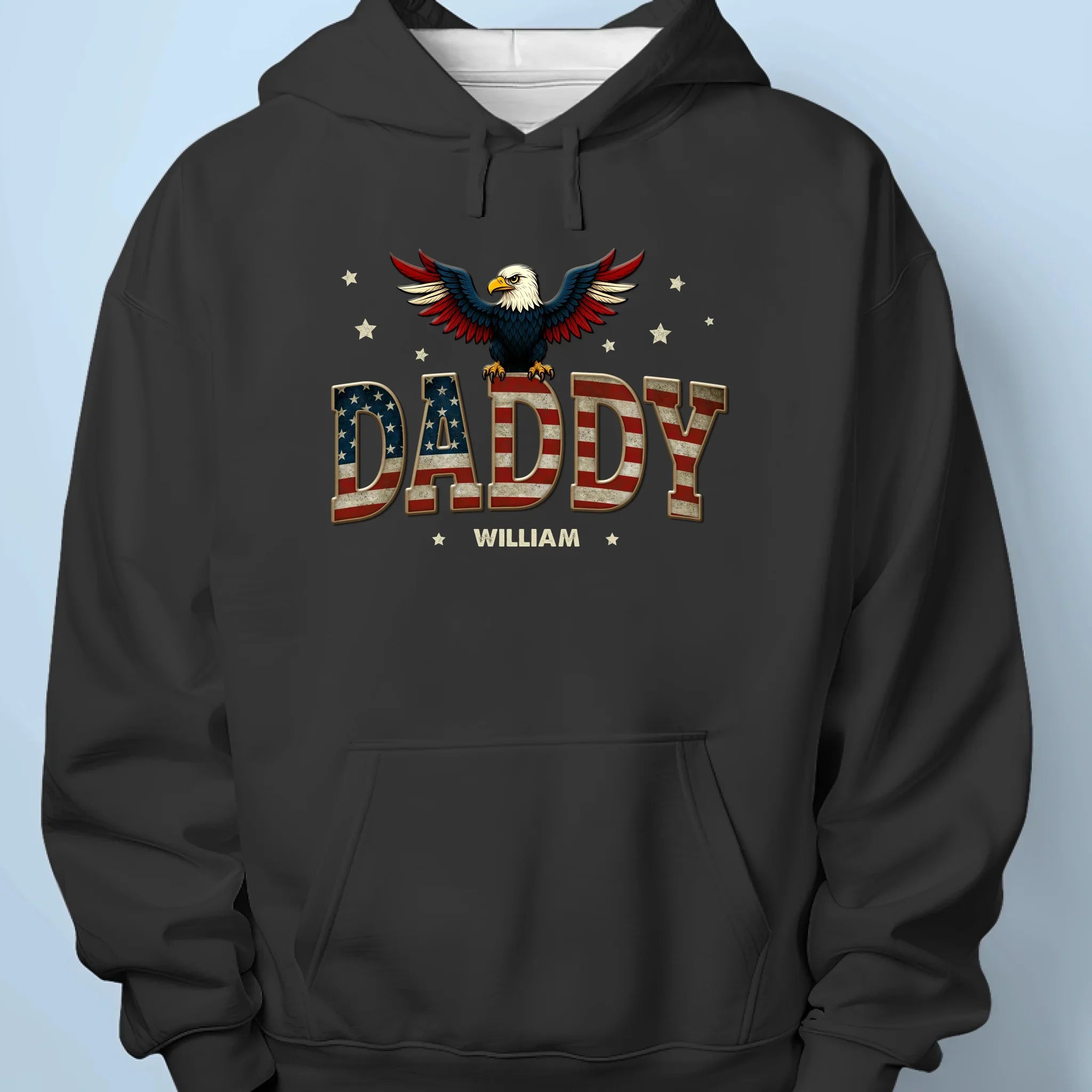 Built Like A Leader, Loved Like A Dad - Family Personalized Custom Unisex T-shirt, Premium T-shirt, Hoodie - Father's Day, Gift For Dad, Grandpa