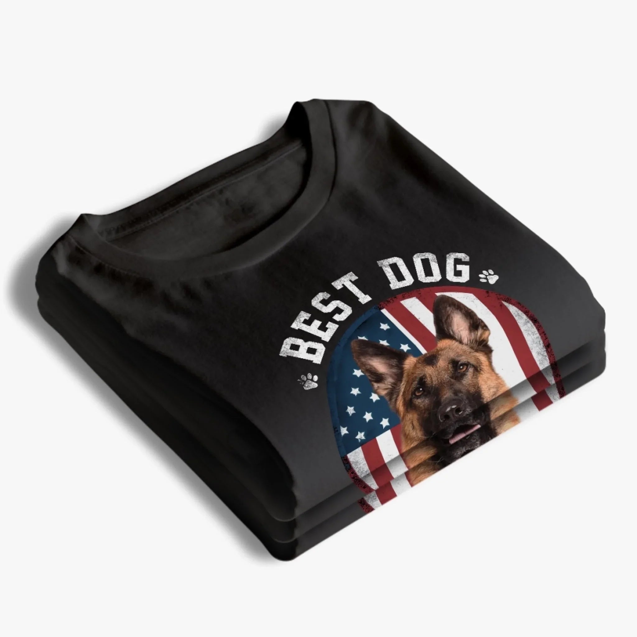 Custom Photo My Heart Beats Dog - Dog & Cat Personalized Custom Unisex T-shirt, Premium T-shirt, Hoodie - Father's Day, Gift For Dad, Pet Owners, Pet Lovers