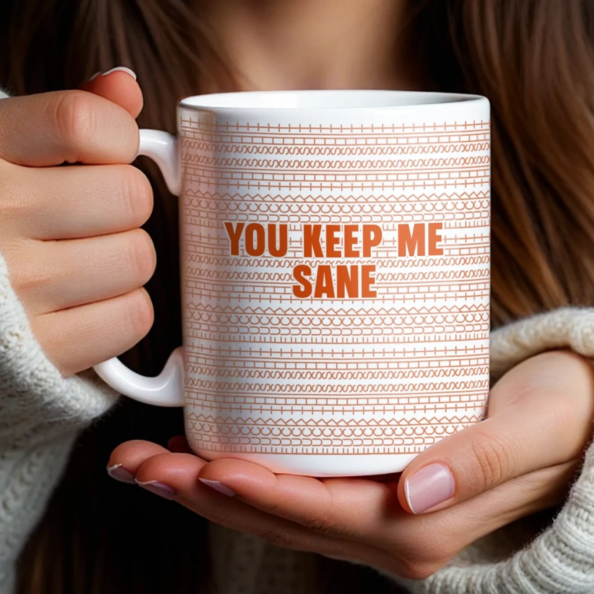 My Peace Of Mind - Friend Mug - Gift For Best Friends, Sisters, Family Members, Coworkers
