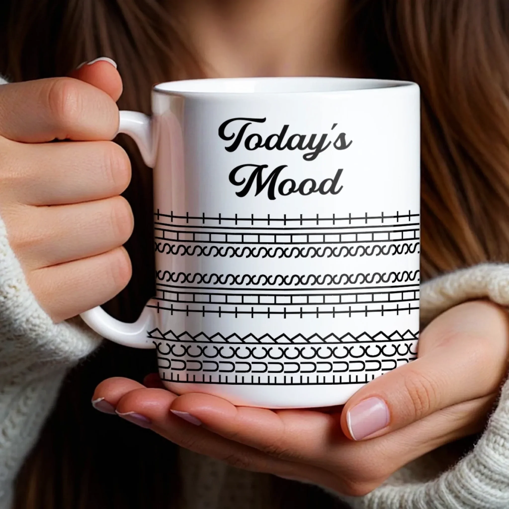 I Run On Caffeine And Creativity - Friend Mug - Gift For Best Friends, Sisters, Family Members, Coworkers