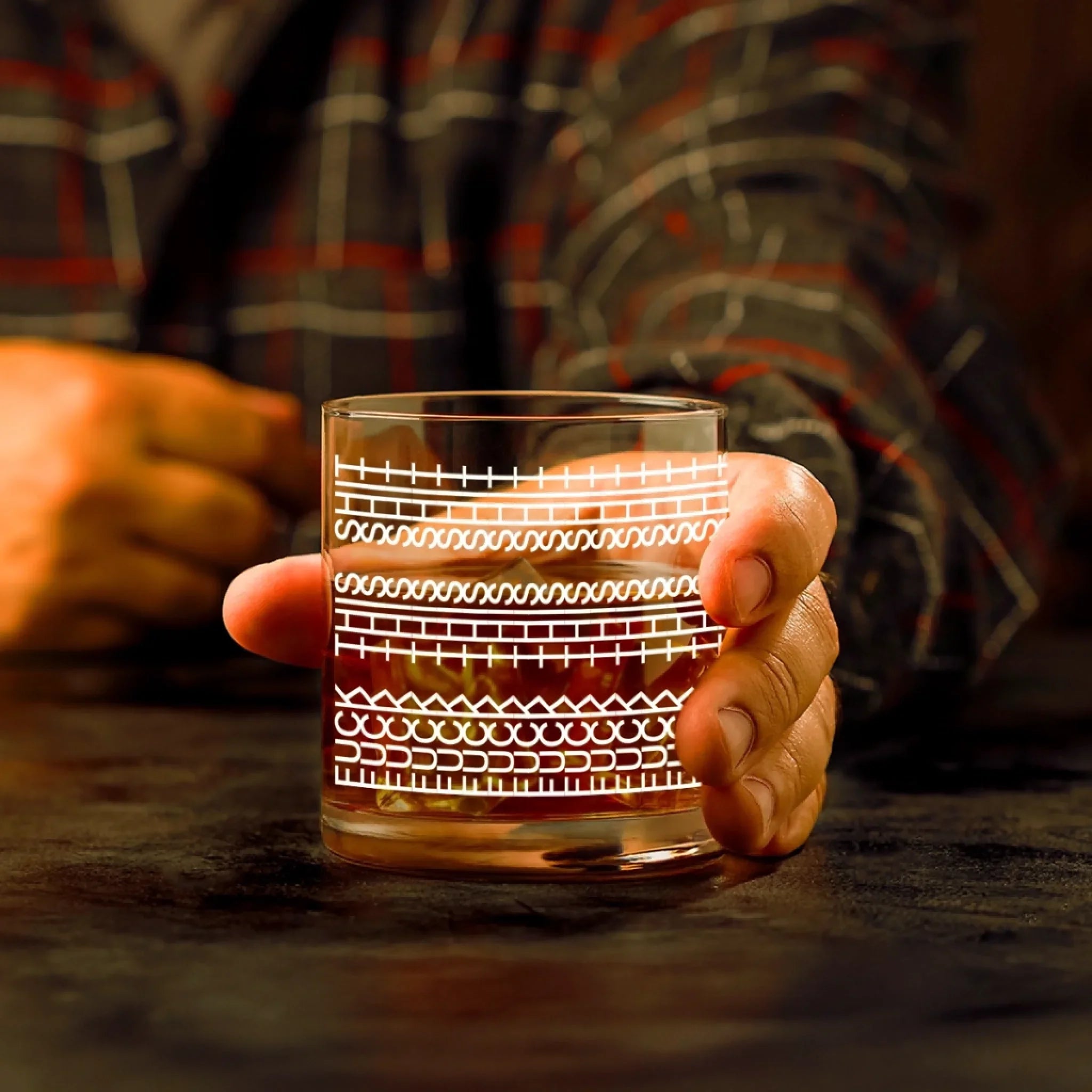 Making Magic In Every Loop - Friend Whiskey Glass - Gift For Best Friends, Sisters, Family Members, Coworkers