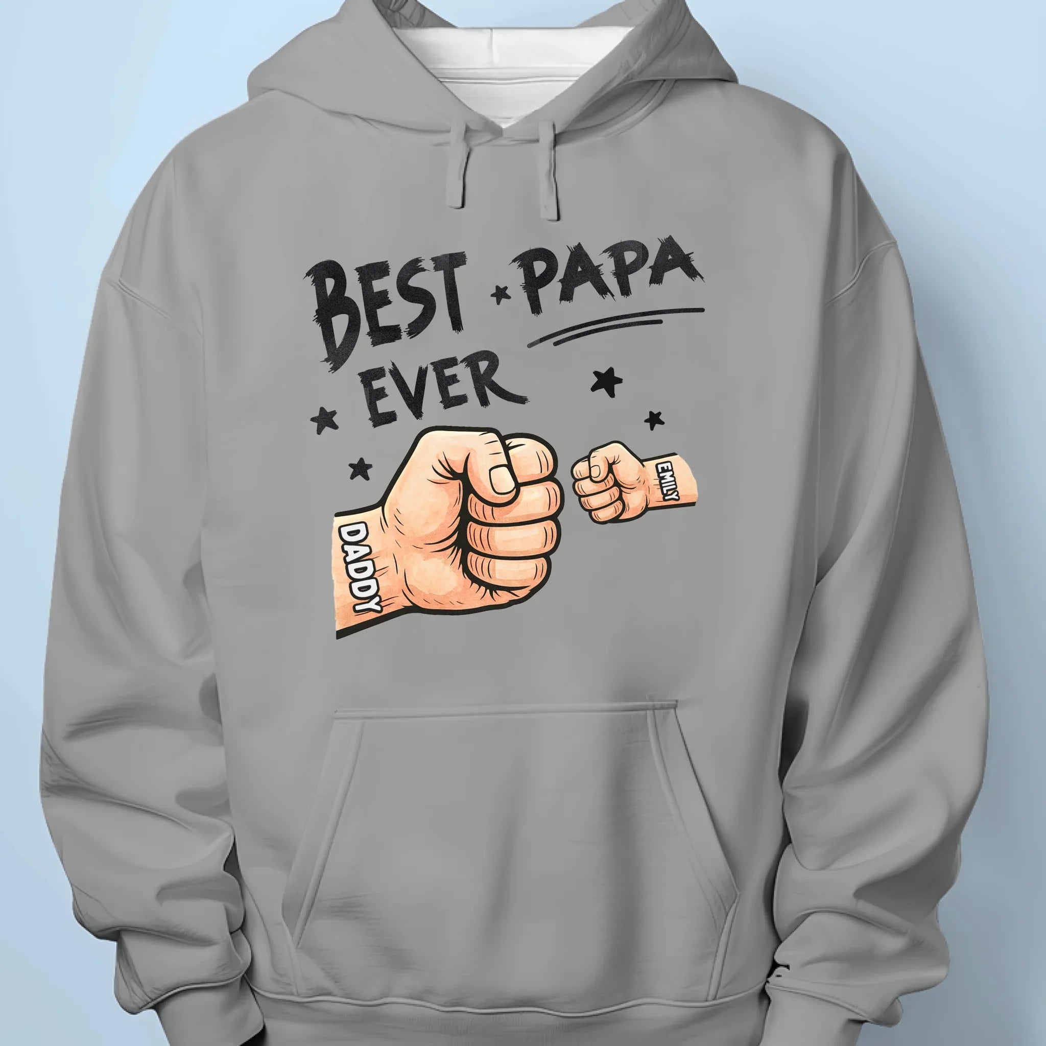 Best Daddy In The Universe - Family Personalized Custom Unisex T-shirt, Premium T-shirt, Hoodie - Father's Day, Gift For Dad, Grandpa