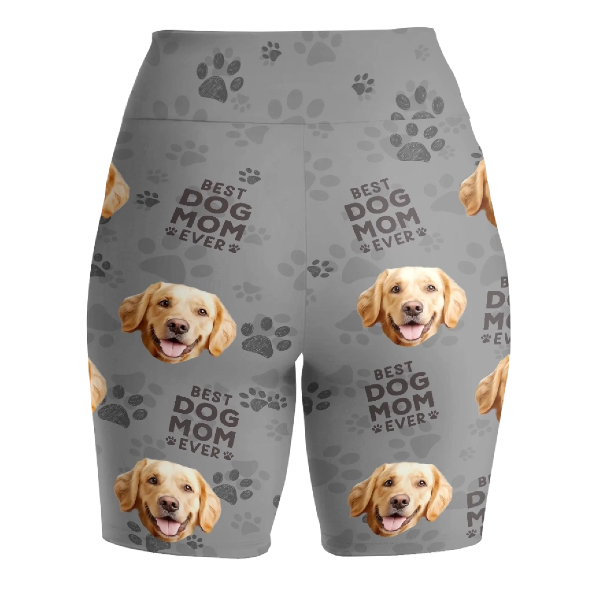 Custom Photo Spoiling My Pup Is My Cardio - Dog & Cat Personalized Custom Biker Leggings - Gifts For Pet Owners, Pet Lovers