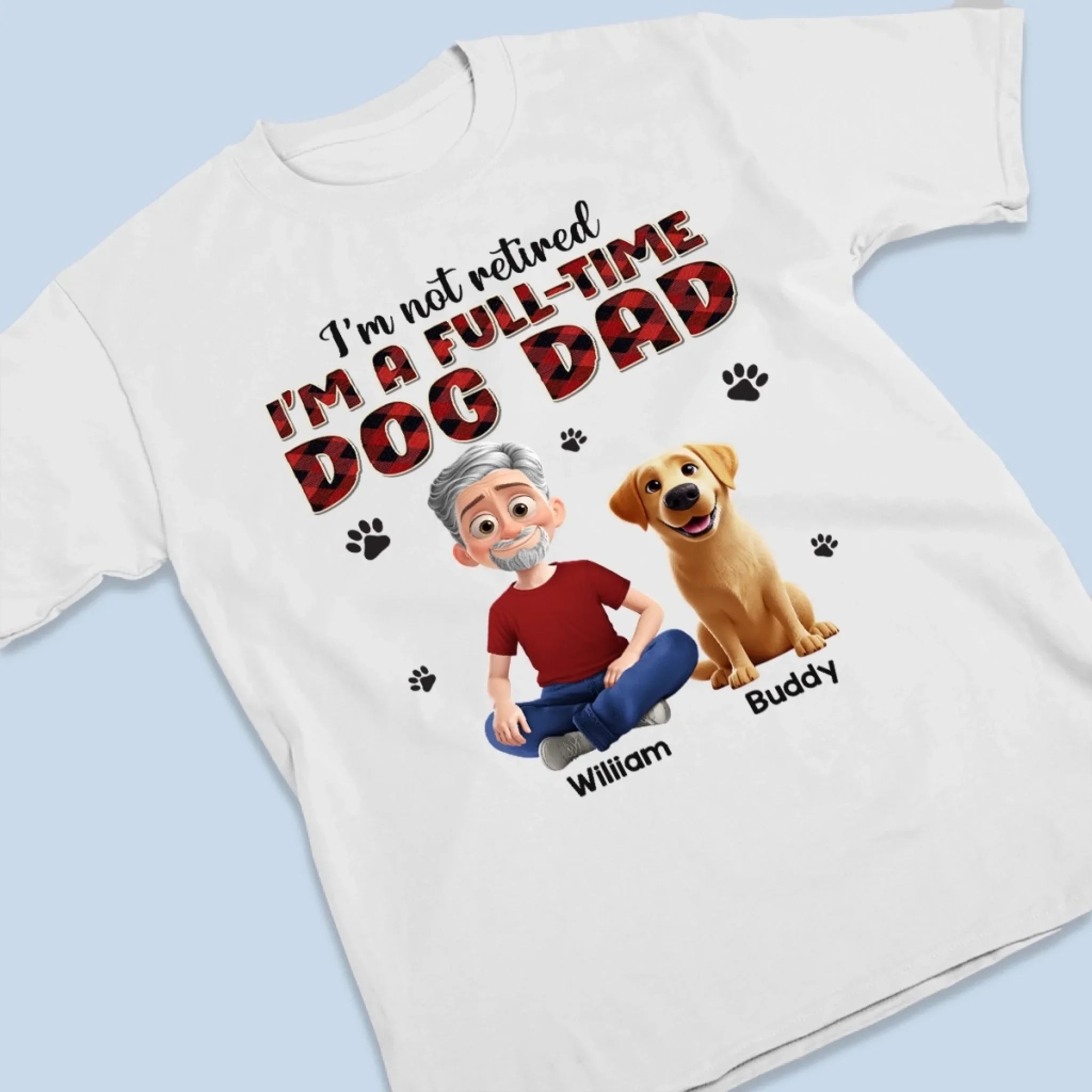 Life With My Pup - Dog Personalized Custom Unisex T-shirt, Premium T-shirt, Hoodie - Gift For Pet Owners, Pet Lovers