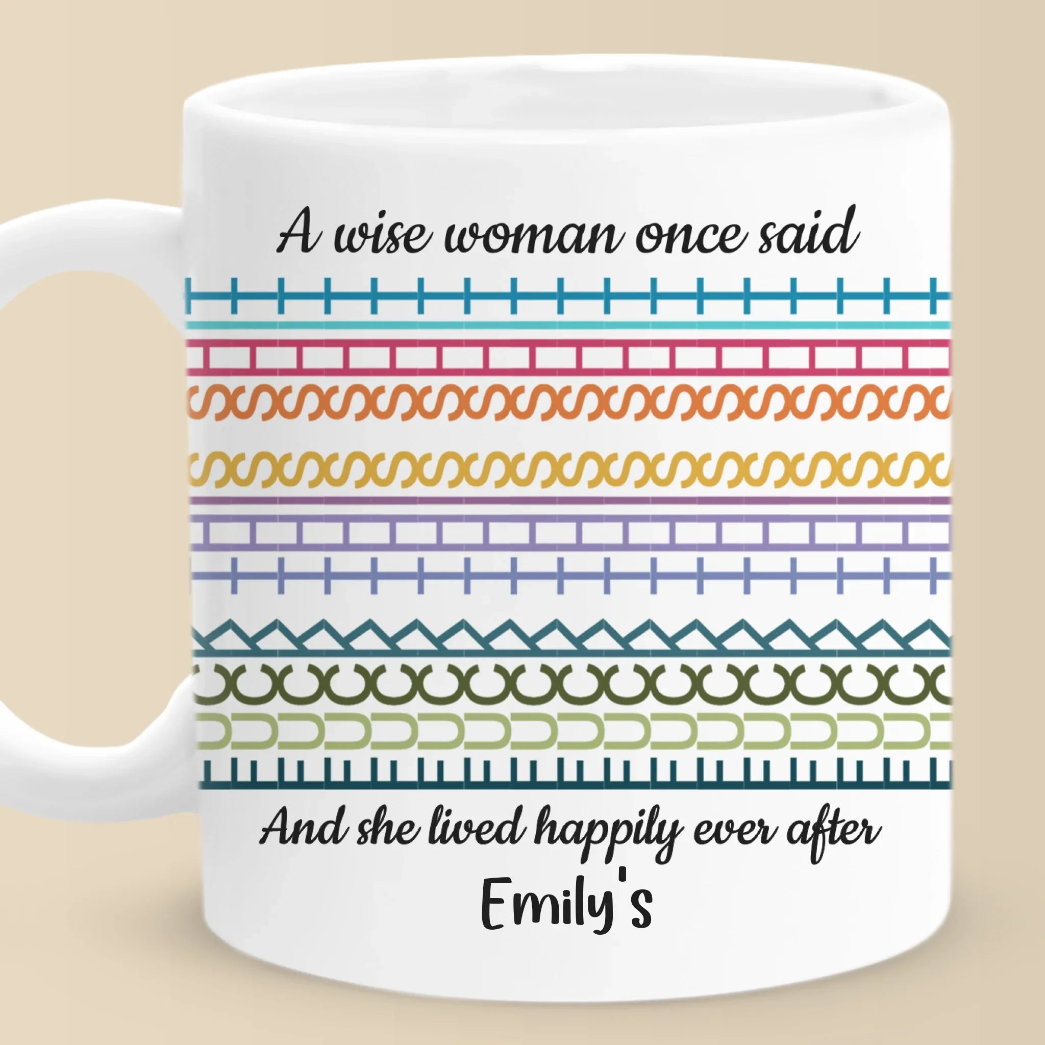 Custom Hidden Message Mug - Personalized Funny Gifts For Best Friends, Family, Coworker, Work Bestie - Slay The Day
