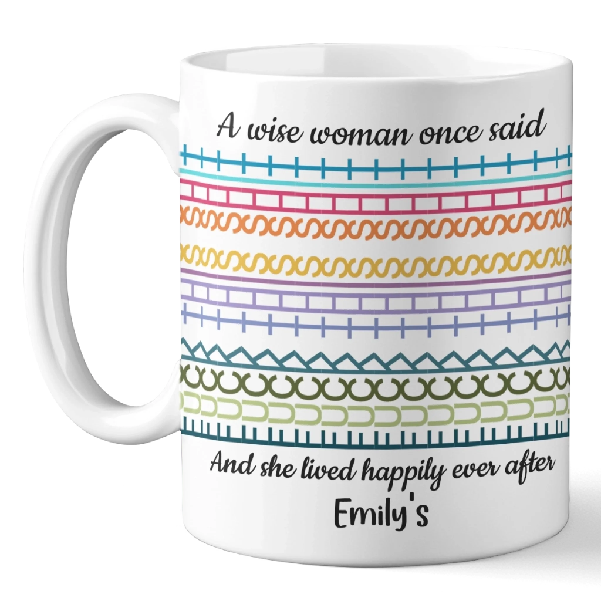 Custom Hidden Message Mug - Personalized Funny Gifts For Best Friends, Family, Coworker, Work Bestie - Slay The Day