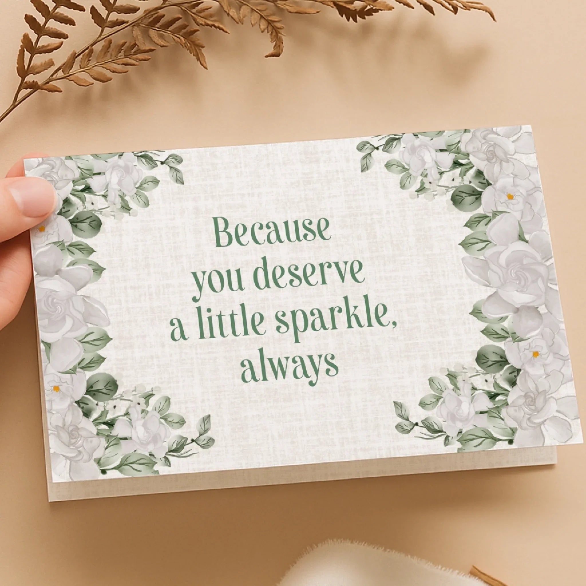 Greeting Card - A Little Sparkle, New Arrival