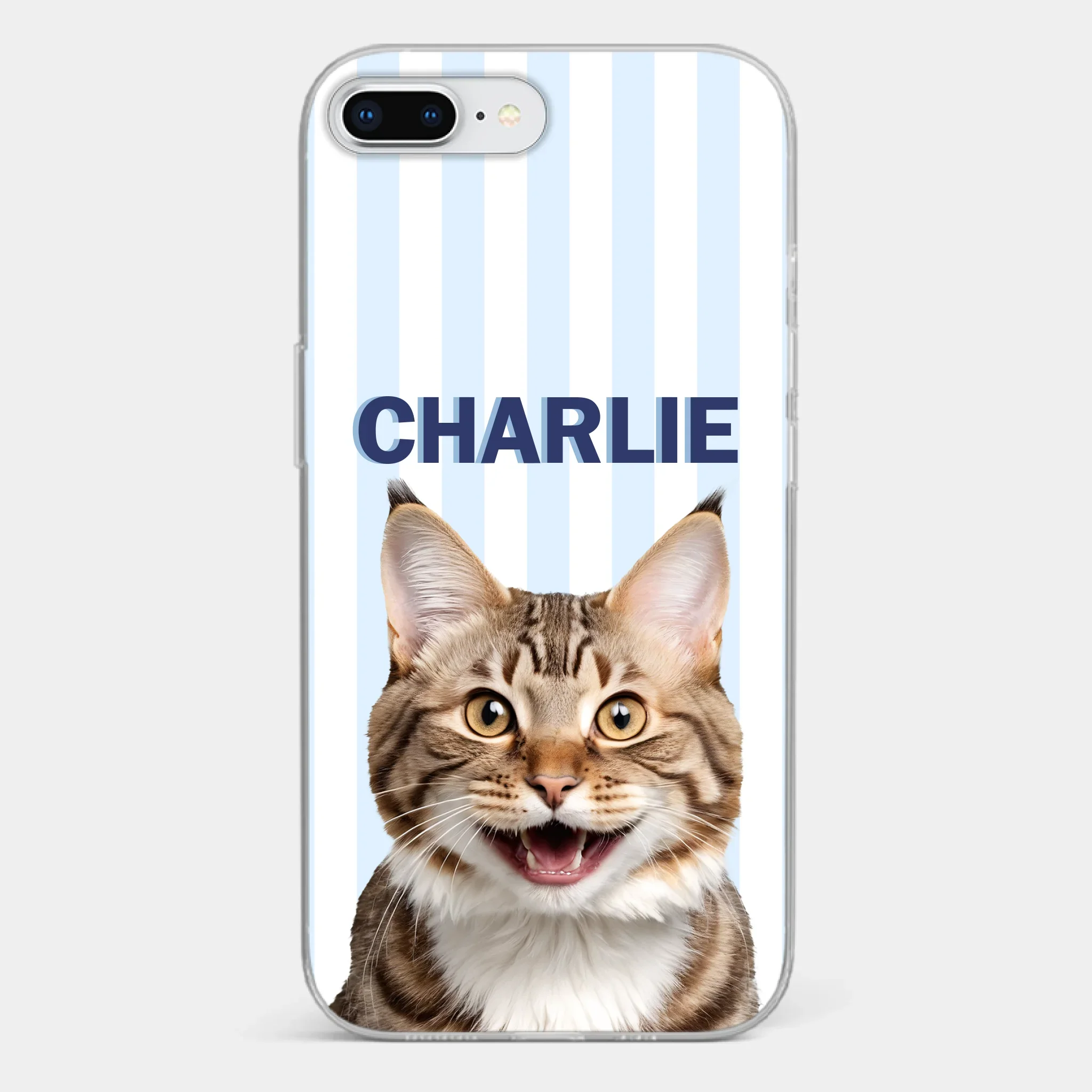 Custom Photo Clear Phone Case - Personalized Birthday Gifts For Dog Cat Lovers, Dog Dad And Mom, Cat Owners - Carry Love Everywhere