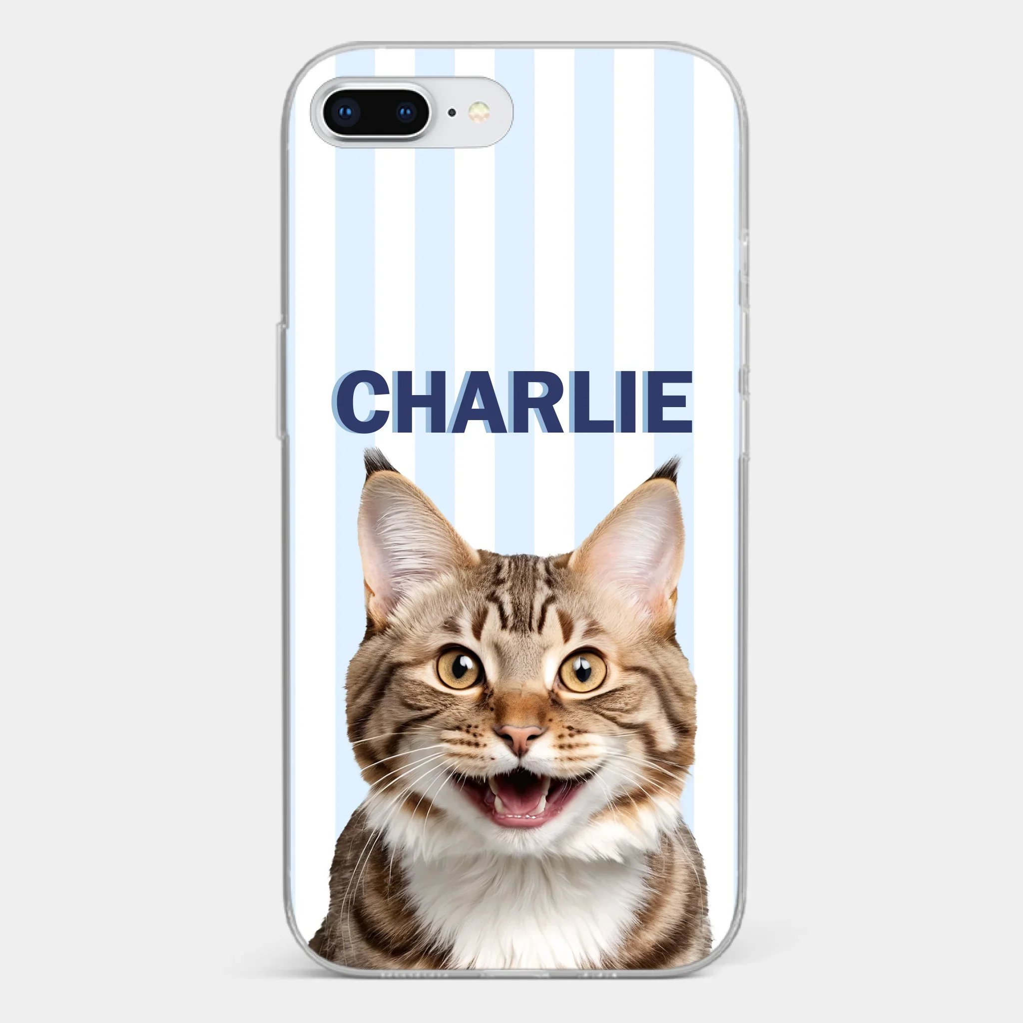 Custom Photo Clear Phone Case - Personalized Birthday Gifts For Dog Cat Lovers, Dog Dad And Mom, Cat Owners - Carry Love Everywhere