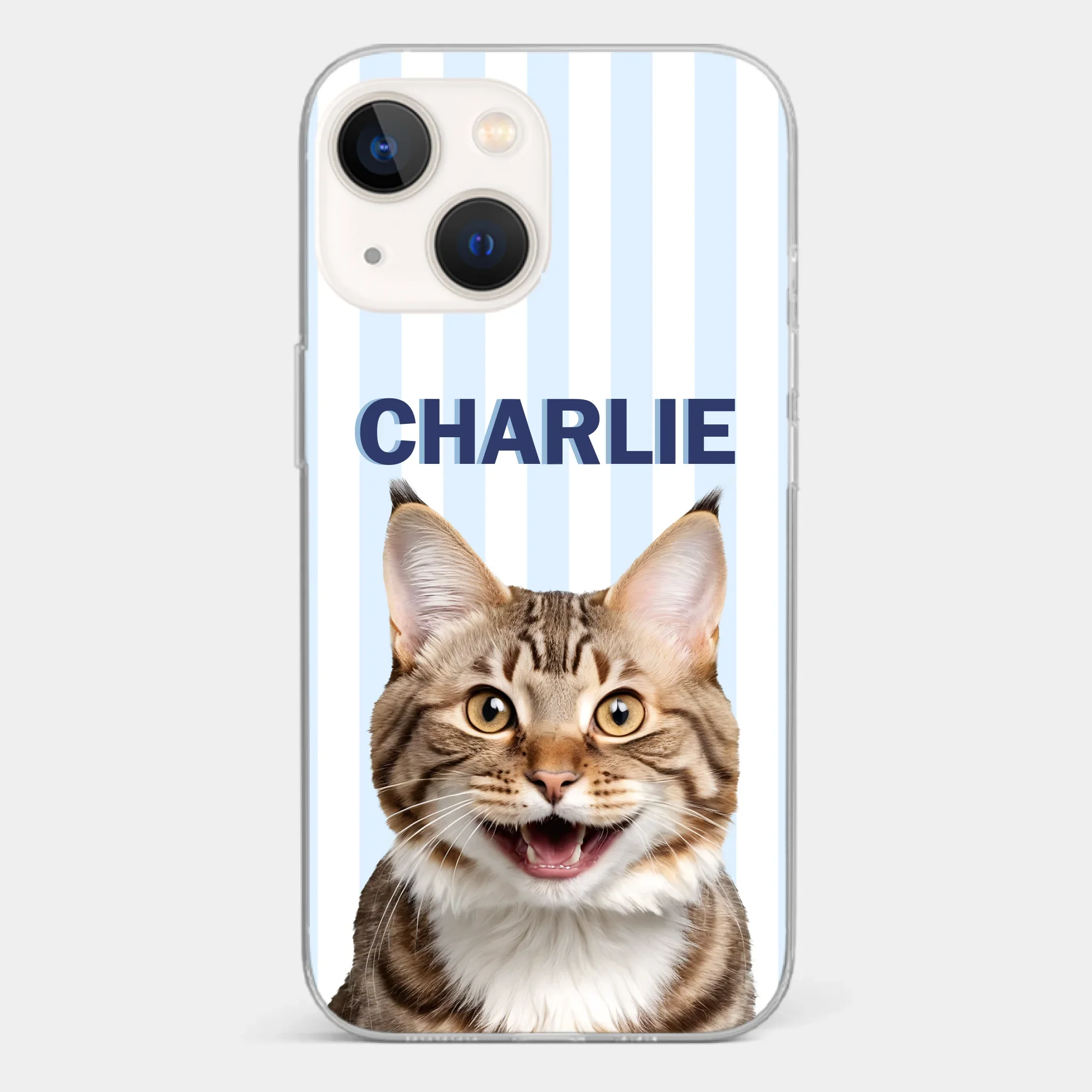 Custom Photo Clear Phone Case - Personalized Birthday Gifts For Dog Cat Lovers, Dog Dad And Mom, Cat Owners - Carry Love Everywhere
