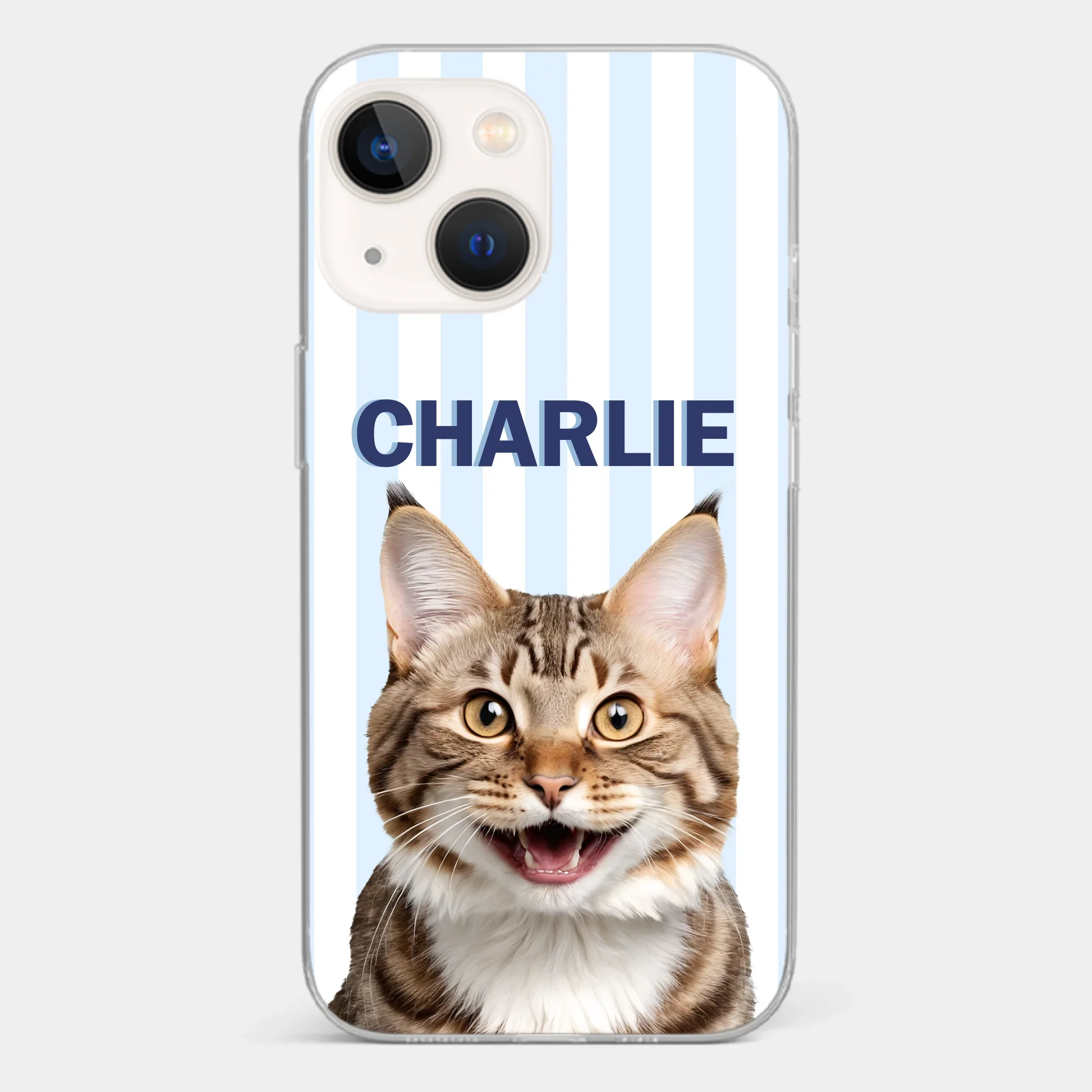 Custom Photo Clear Phone Case - Personalized Birthday Gifts For Dog Cat Lovers, Dog Dad And Mom, Cat Owners - Carry Love Everywhere