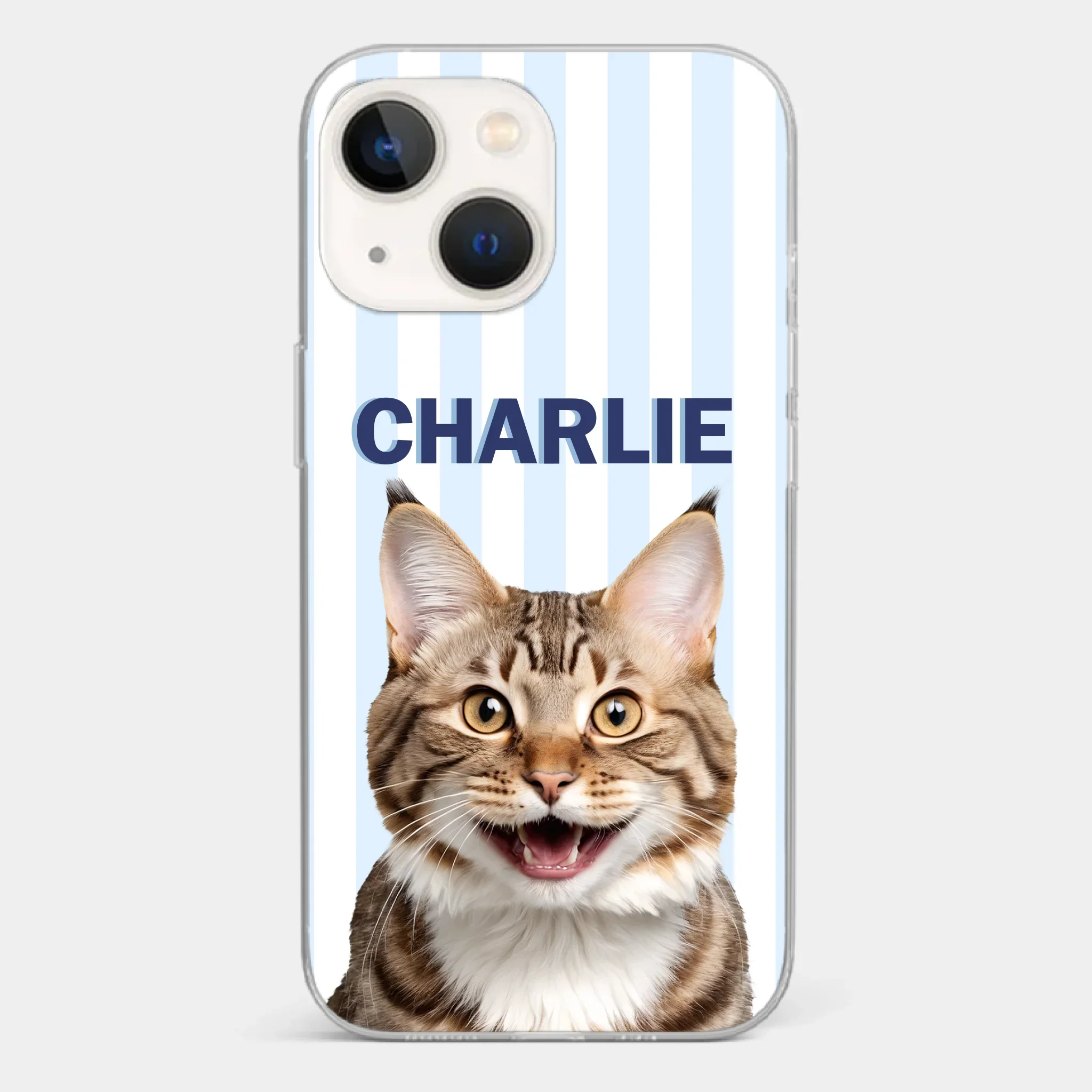 Custom Photo Clear Phone Case - Personalized Birthday Gifts For Dog Cat Lovers, Dog Dad And Mom, Cat Owners - Carry Love Everywhere