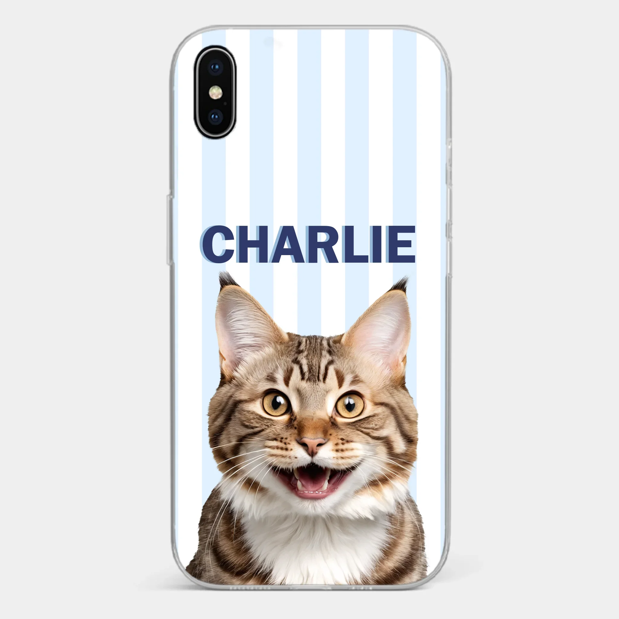 Custom Photo Clear Phone Case - Personalized Birthday Gifts For Dog Cat Lovers, Dog Dad And Mom, Cat Owners - Carry Love Everywhere
