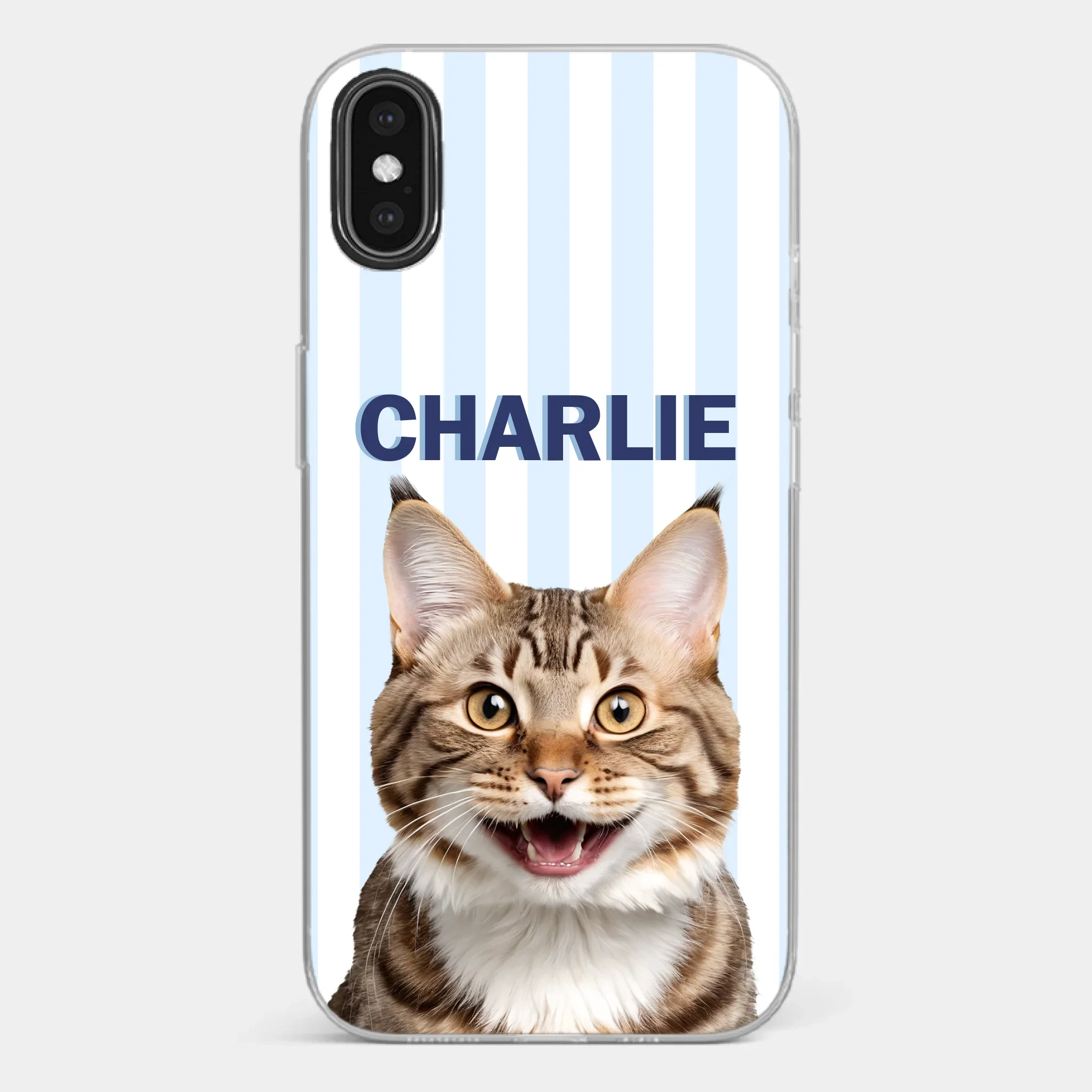 Custom Photo Clear Phone Case - Personalized Birthday Gifts For Dog Cat Lovers, Dog Dad And Mom, Cat Owners - Carry Love Everywhere