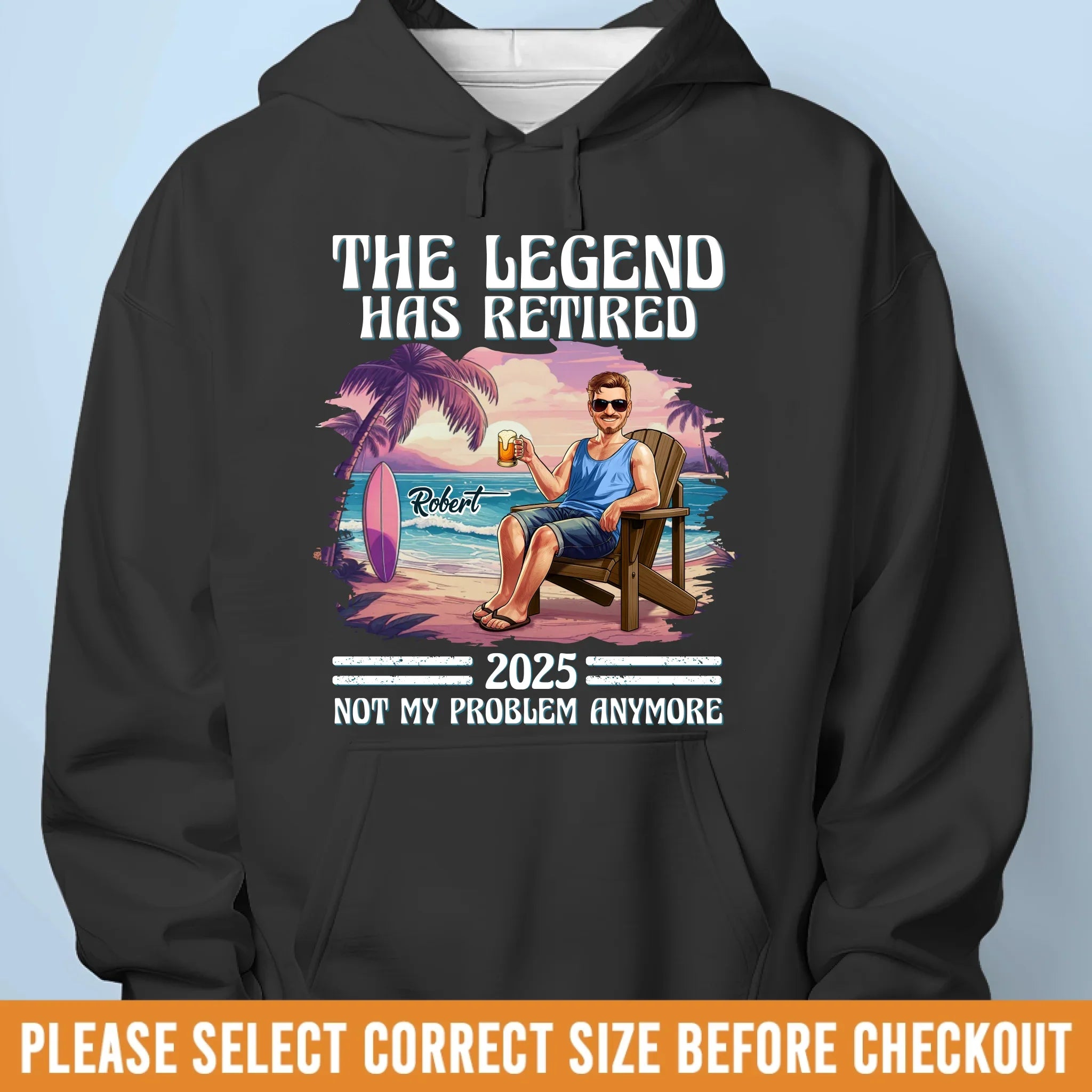 Custom Unisex T-shirt, Premium T-shirt, Hoodie - Personalized Retirement Gifts For Women, Men - Retired, Not Expired