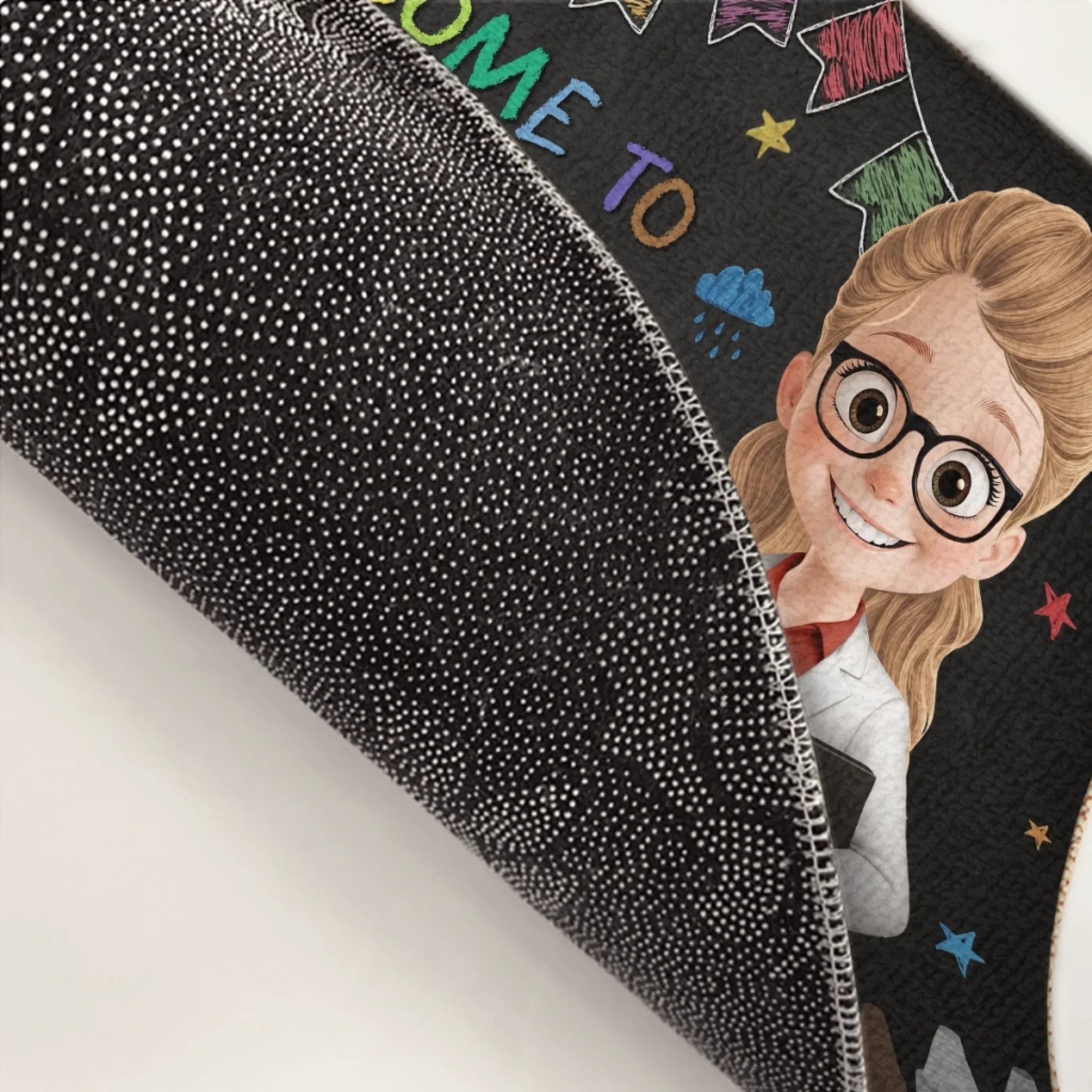 Custom Home Decor Decorative Mat - Personalized Back To School Gifts For Teachers - Where Young Minds Come Alive