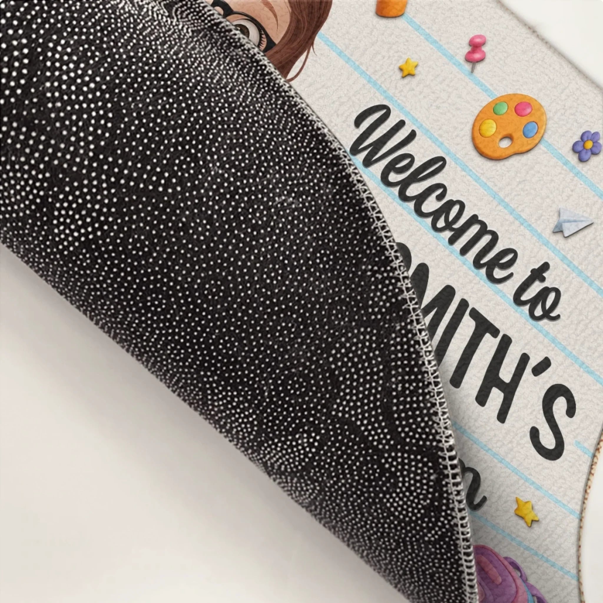 Custom Home Decor Decorative Mat - Personalized Back To School Gifts For Teachers - Inspiring Minds With Love