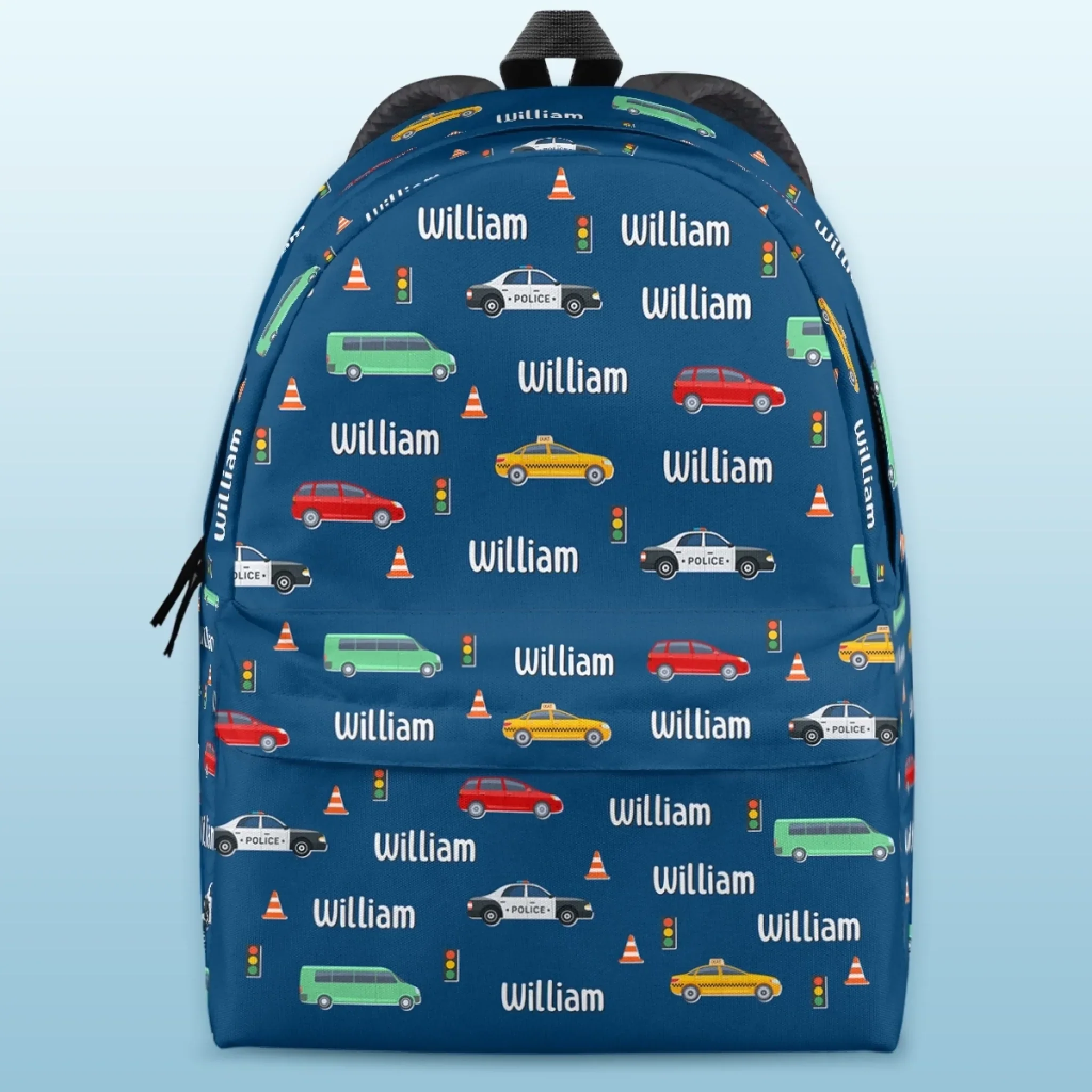 Custom Kids Backpack - Personalized Back To School Gifts For Kids - All Roads Lead To Fun