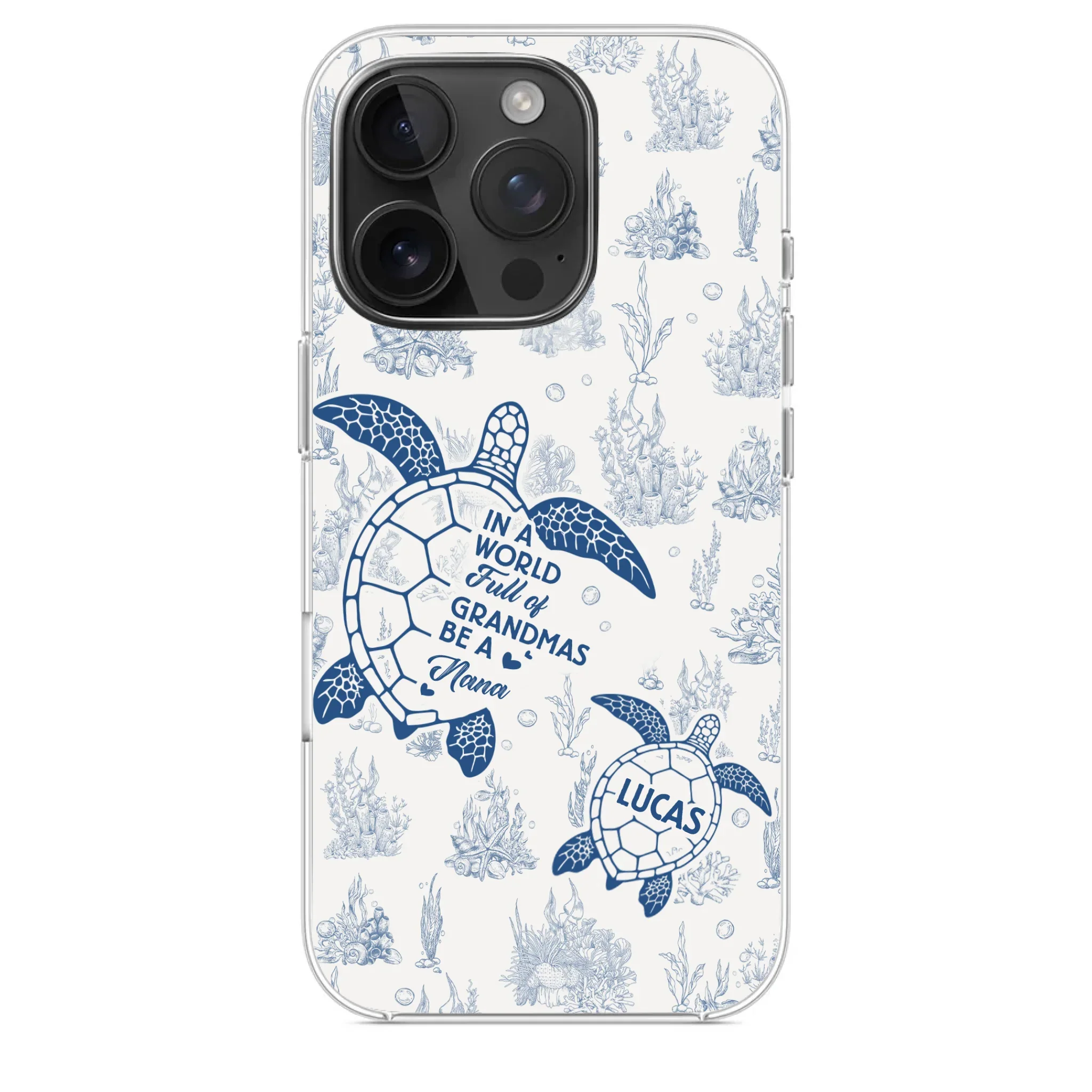 Custom Clear Phone Case - Personalized Birthday Gifts For Mom, Grandma - Stand Out, Be The Nana