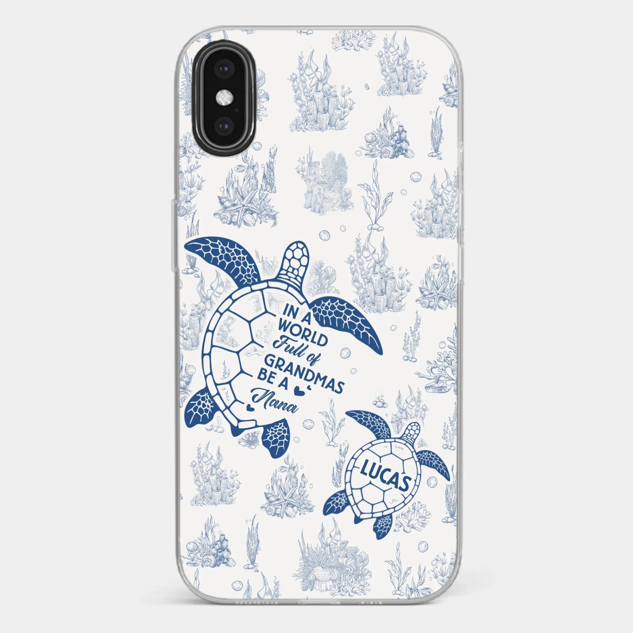 Custom Clear Phone Case - Personalized Birthday Gifts For Mom, Grandma - Stand Out, Be The Nana