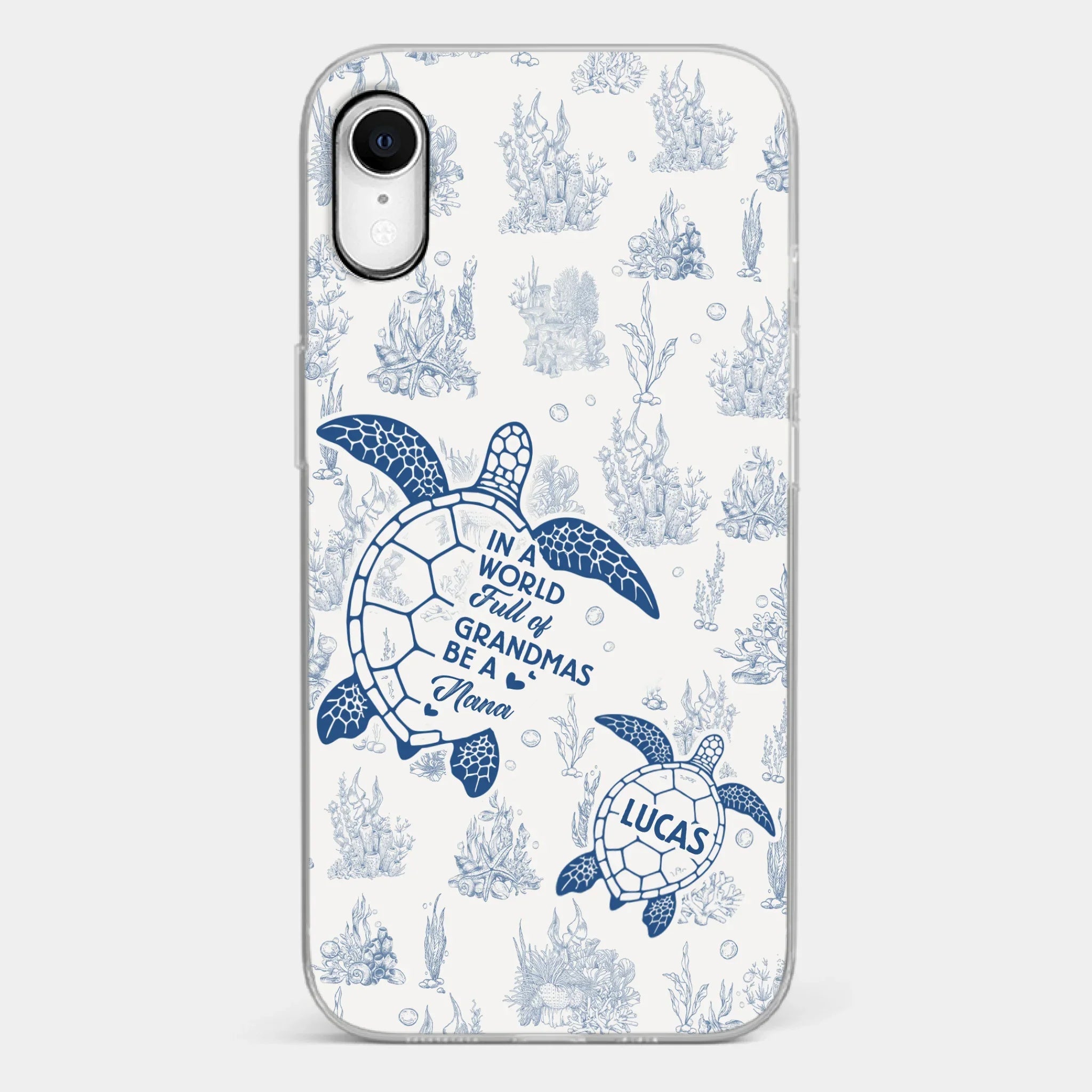 Custom Clear Phone Case - Personalized Birthday Gifts For Mom, Grandma - Stand Out, Be The Nana