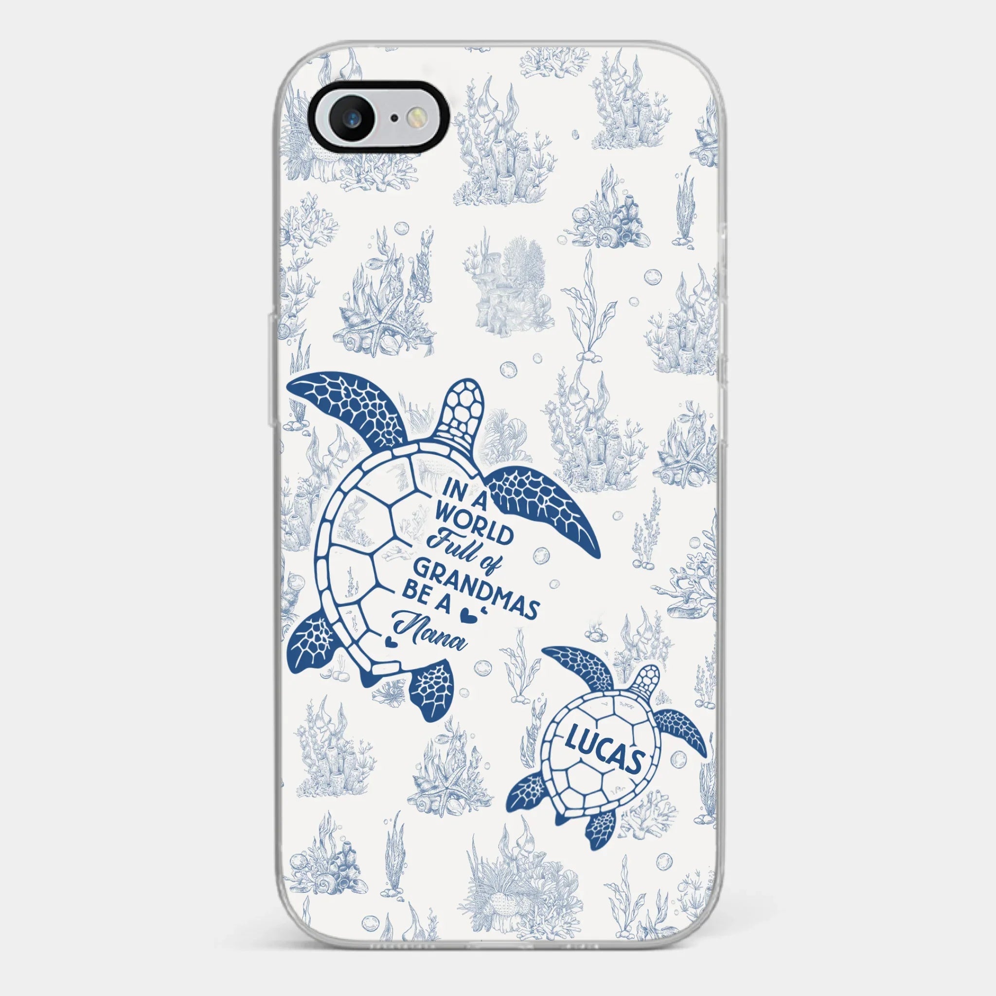 Custom Clear Phone Case - Personalized Birthday Gifts For Mom, Grandma - Stand Out, Be The Nana
