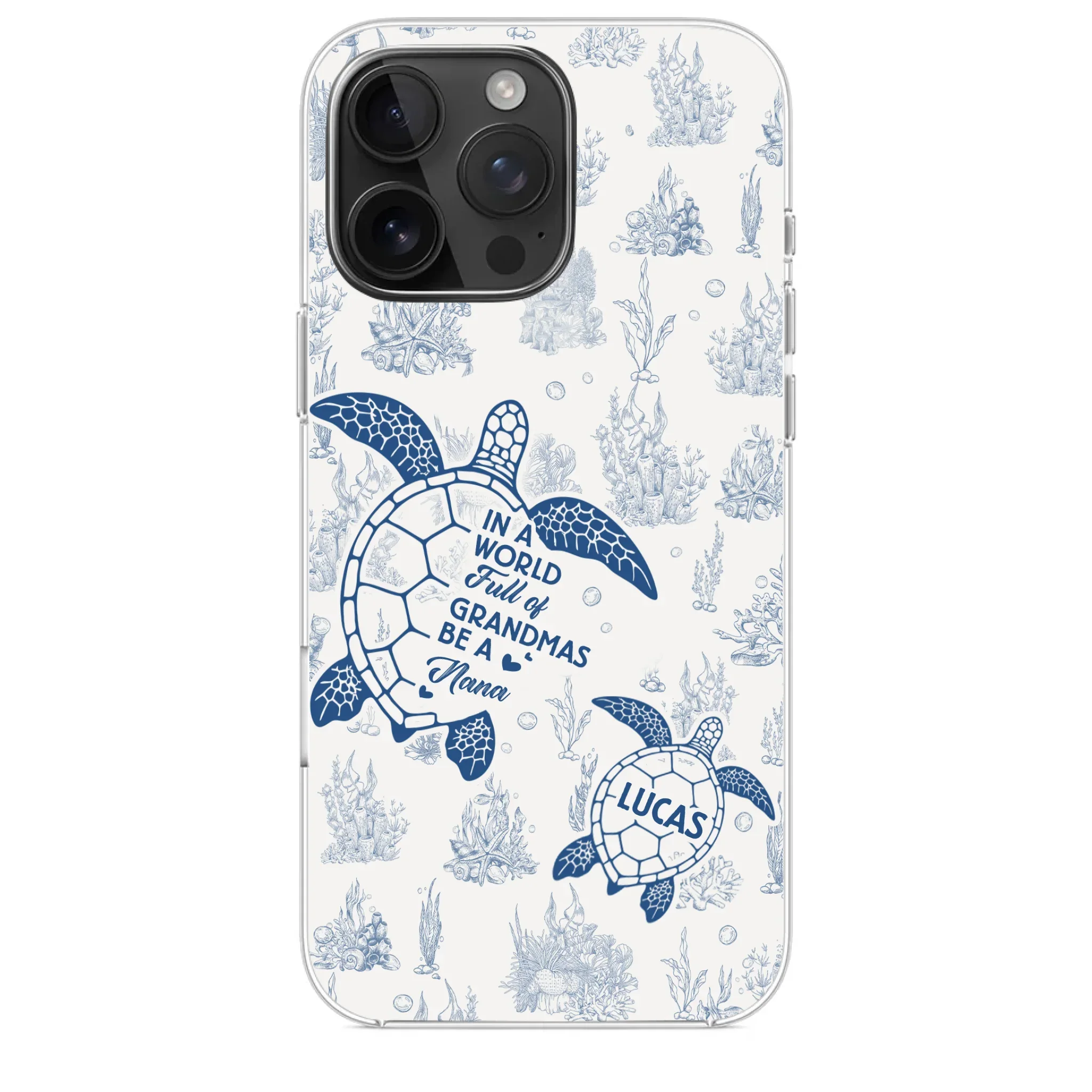Custom Clear Phone Case - Personalized Birthday Gifts For Mom, Grandma - Stand Out, Be The Nana