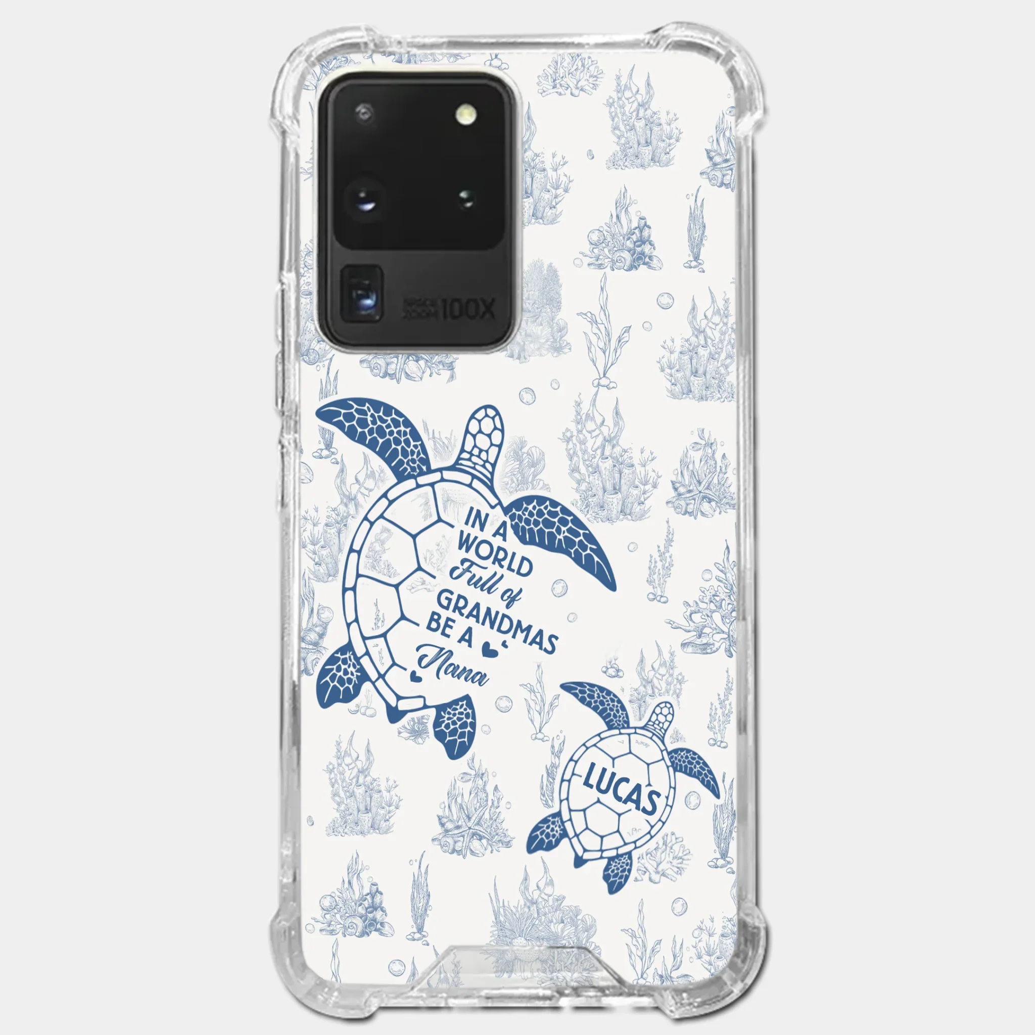 Custom Clear Phone Case - Personalized Birthday Gifts For Mom, Grandma - Stand Out, Be The Nana