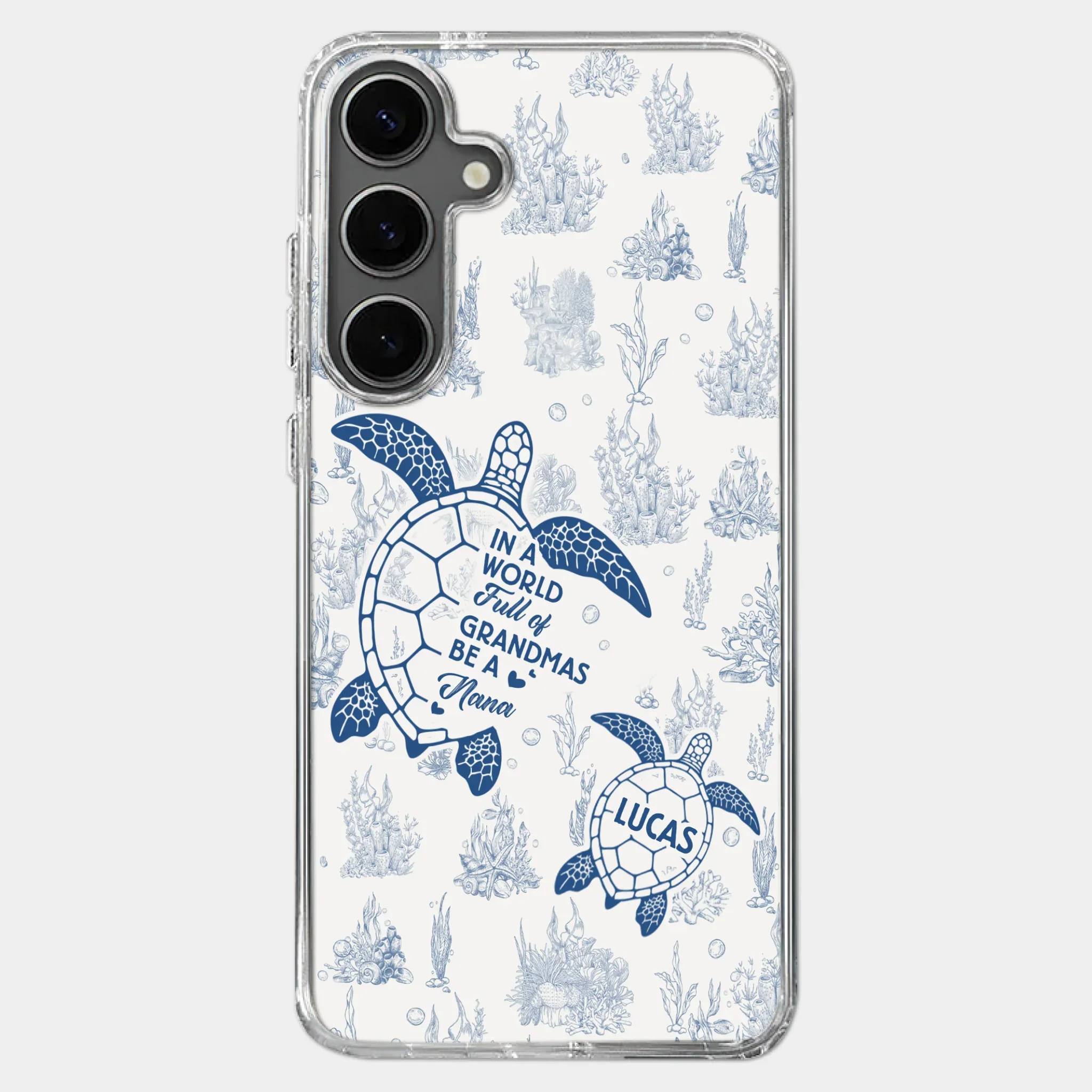 Custom Clear Phone Case - Personalized Birthday Gifts For Mom, Grandma - Stand Out, Be The Nana