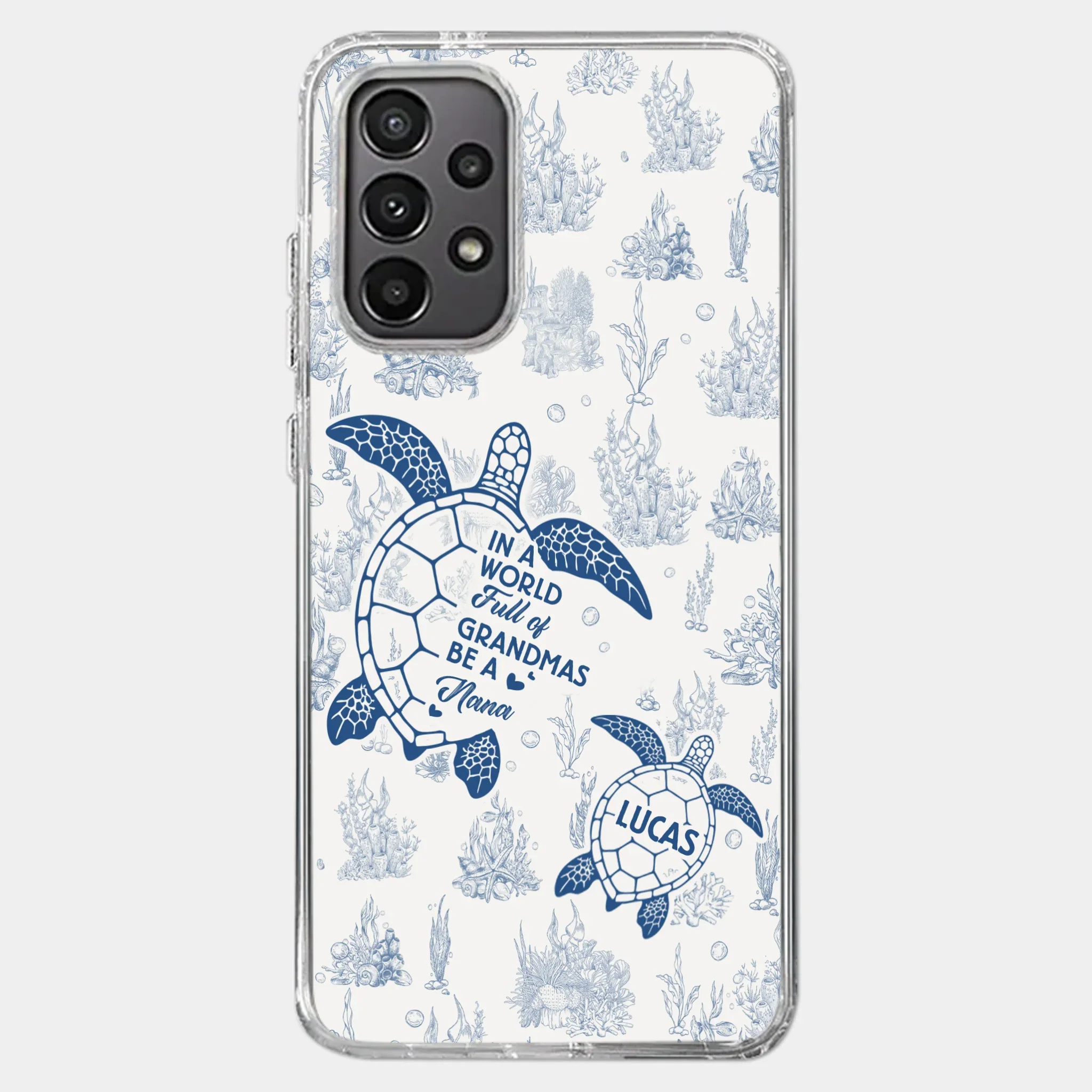 Custom Clear Phone Case - Personalized Birthday Gifts For Mom, Grandma - Stand Out, Be The Nana