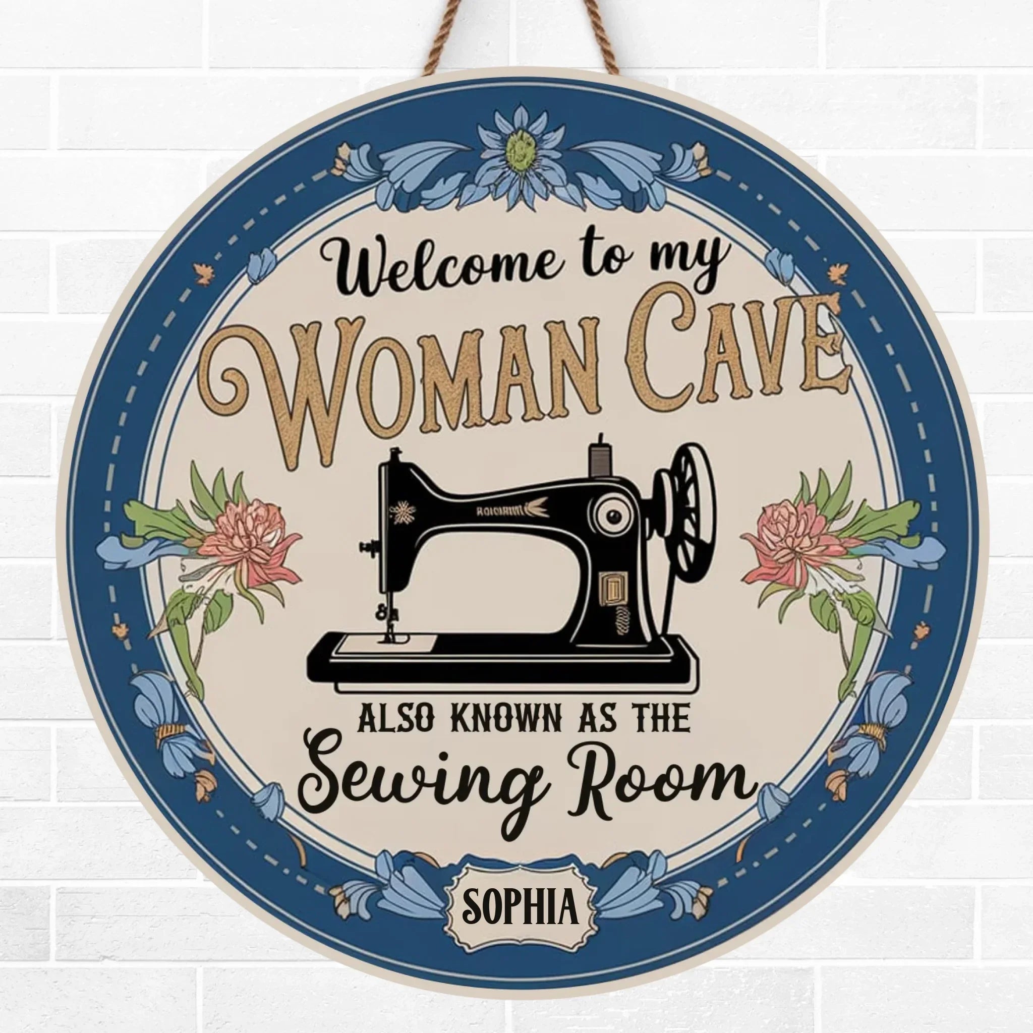 Enter With Love, Leave With Stitches - Family Personalized Custom Shaped Home Decor Wood Sign - House Warming Gift For Yourself, Best Friends, Siblings, Family Members