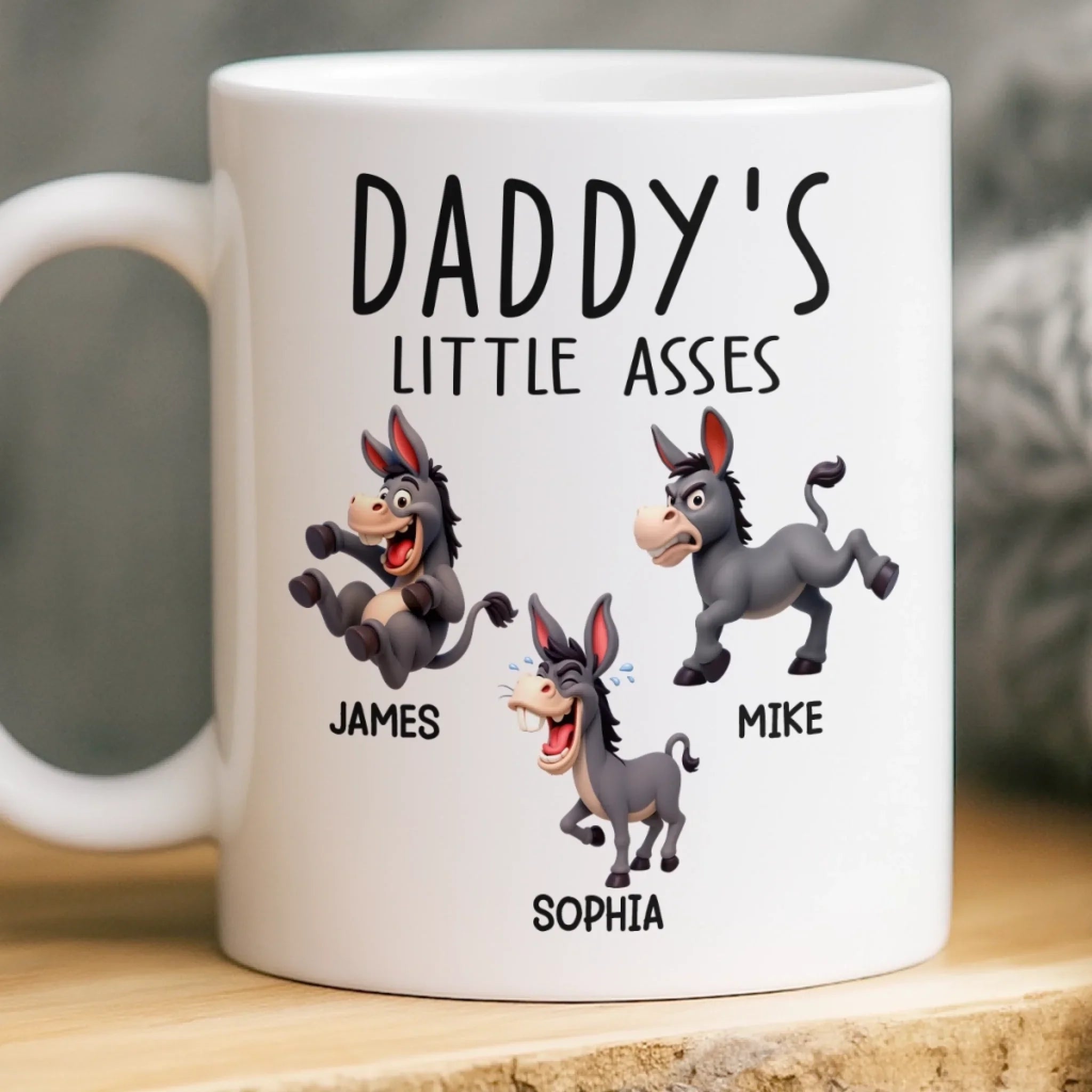 Custom Mug - Personalized Birthday Gifts For Mom, Dad, Brother, Sister, Kids - Home Is Our Haven