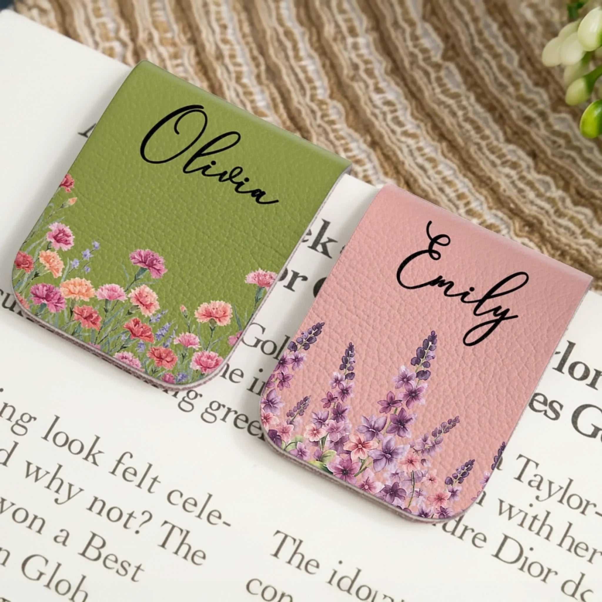 Custom Leather Magnetic Bookmark - Personalized Bookish Gifts For Book Lovers, Bookworms, Readers, BFF, Family - Still Reading Always