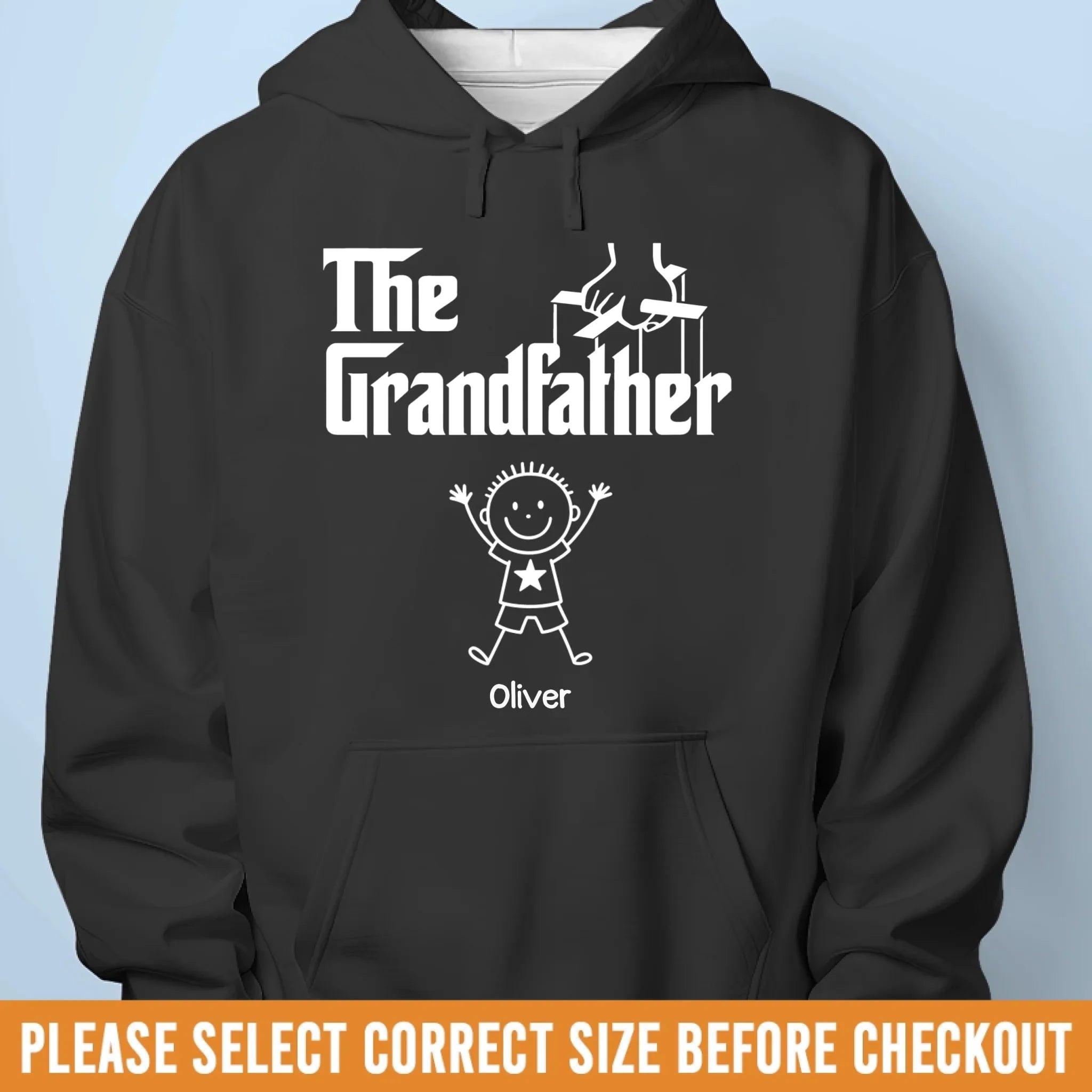 Custom Unisex T-shirt, Premium T-shirt, Hoodie - Personalized Birthday Gifts For Dad, Grandpa - Certified Grandkid Spoiler