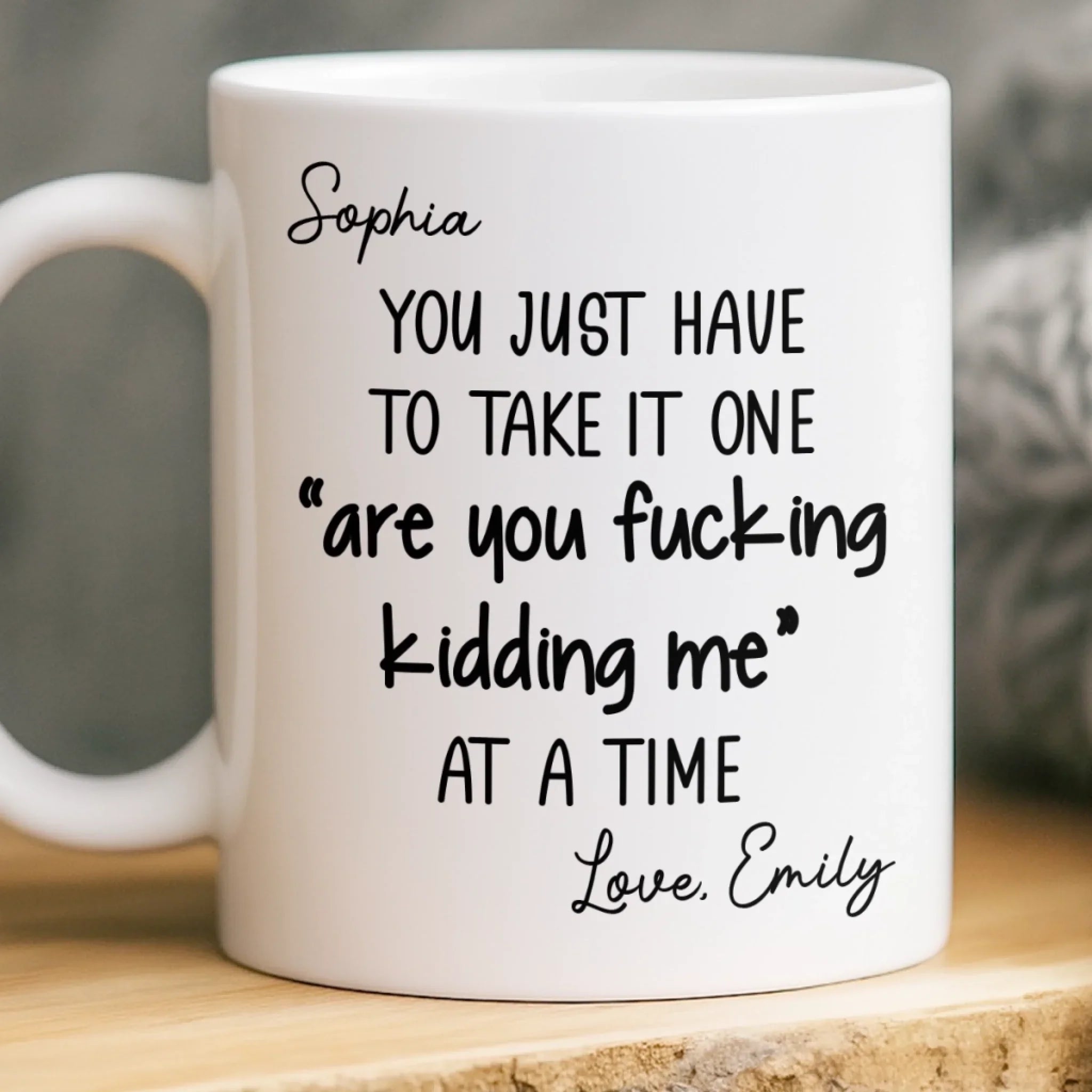 Custom Mug - Personalized Birthday Gifts For Coworker, Work Bestie - We Make Workdays Feel Better