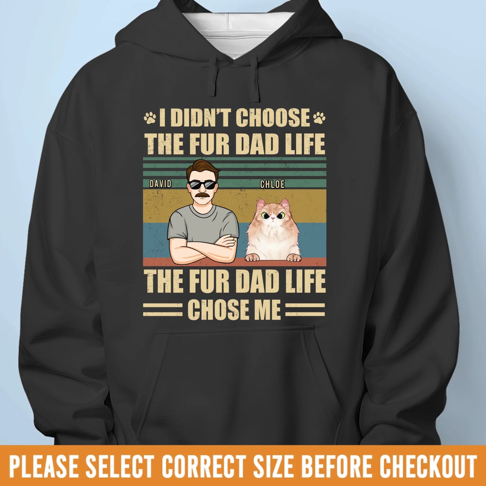 Custom Unisex T-shirt, Premium T-shirt, Hoodie - Personalized Birthday Gifts For Dog Cat Lovers, Dog Dad And Mom, Cat Owners - The Real Bosses Are Furry