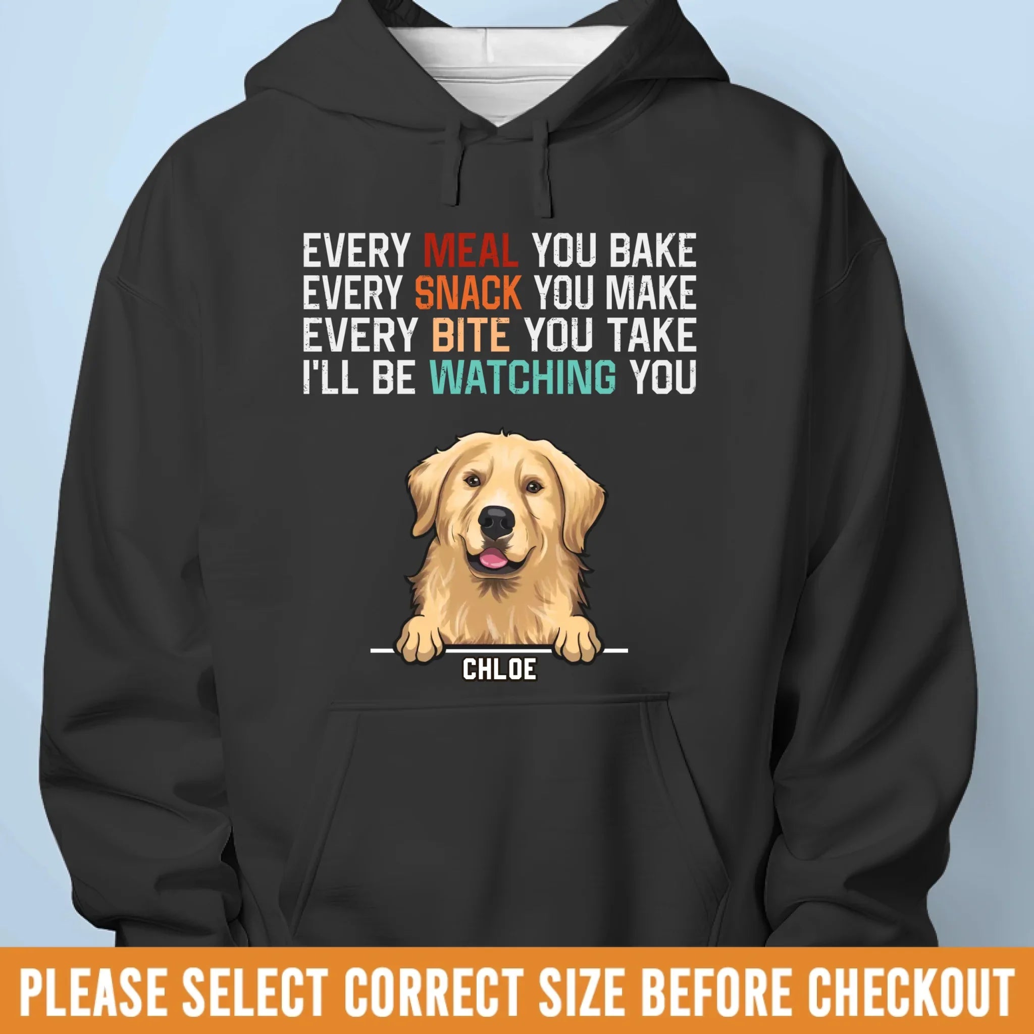 Custom Unisex T-shirt, Premium T-shirt, Hoodie - Personalized Birthday Gifts For Dog Lovers, Dog Dad And Mom - Personal Crumb Detector