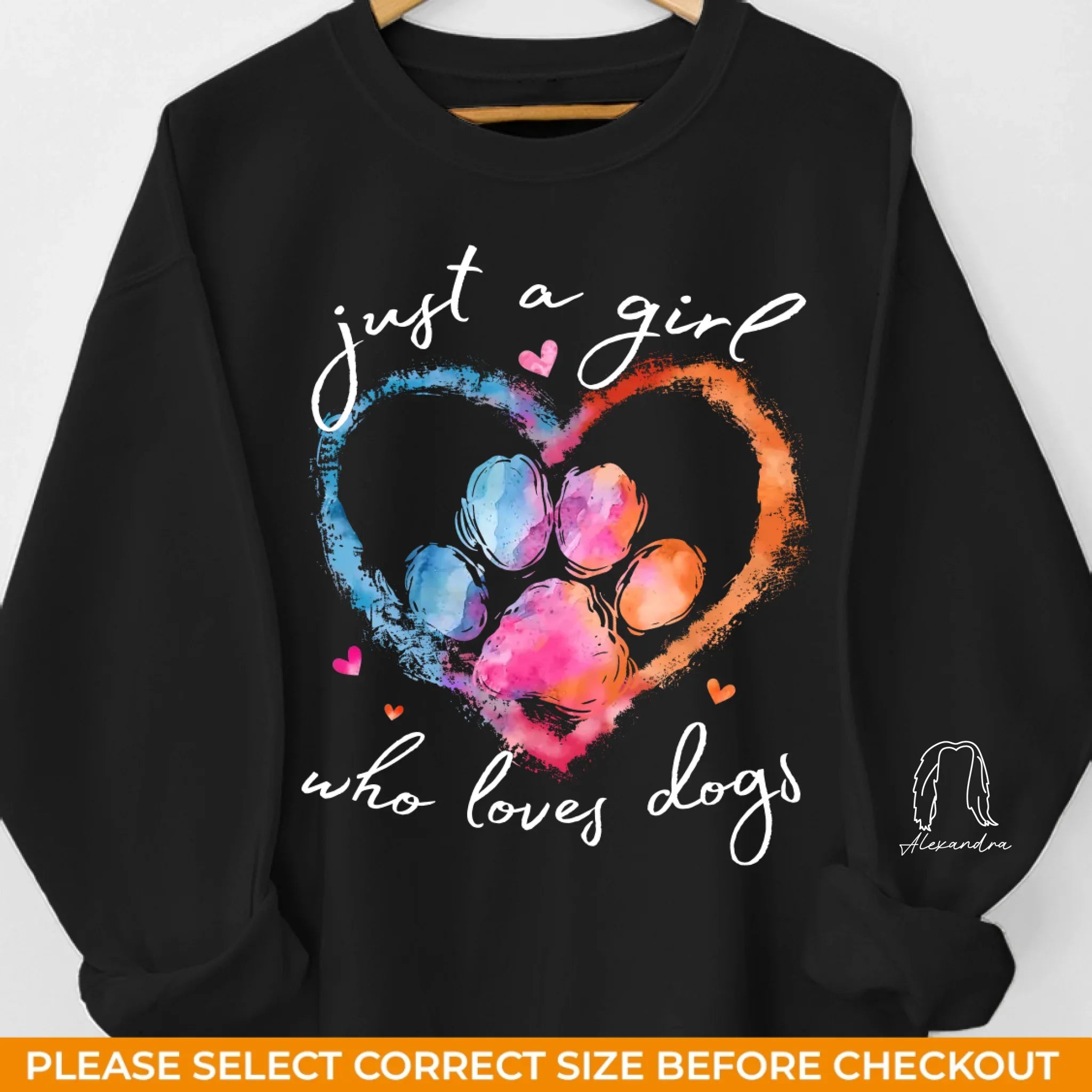 Love Has Four Paws - Dog & Cat Personalized Custom Unisex Sweatshirt With Design On Sleeve - Gift For Pet Owners, Pet Lovers