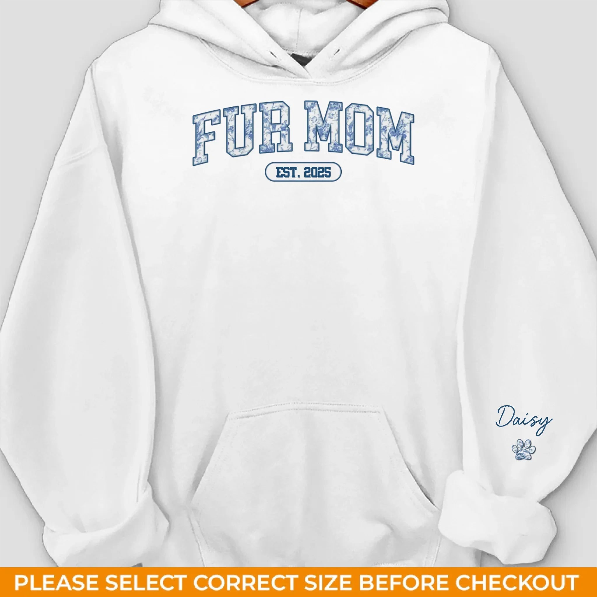 Custom Unisex Sweatshirt, Hoodie With Design On Sleeve - Personalized Christmas Birthday Gifts For Dog Cat Lovers, Dog Dad And Mom, Cat Owners - Pawrent Life Chosen